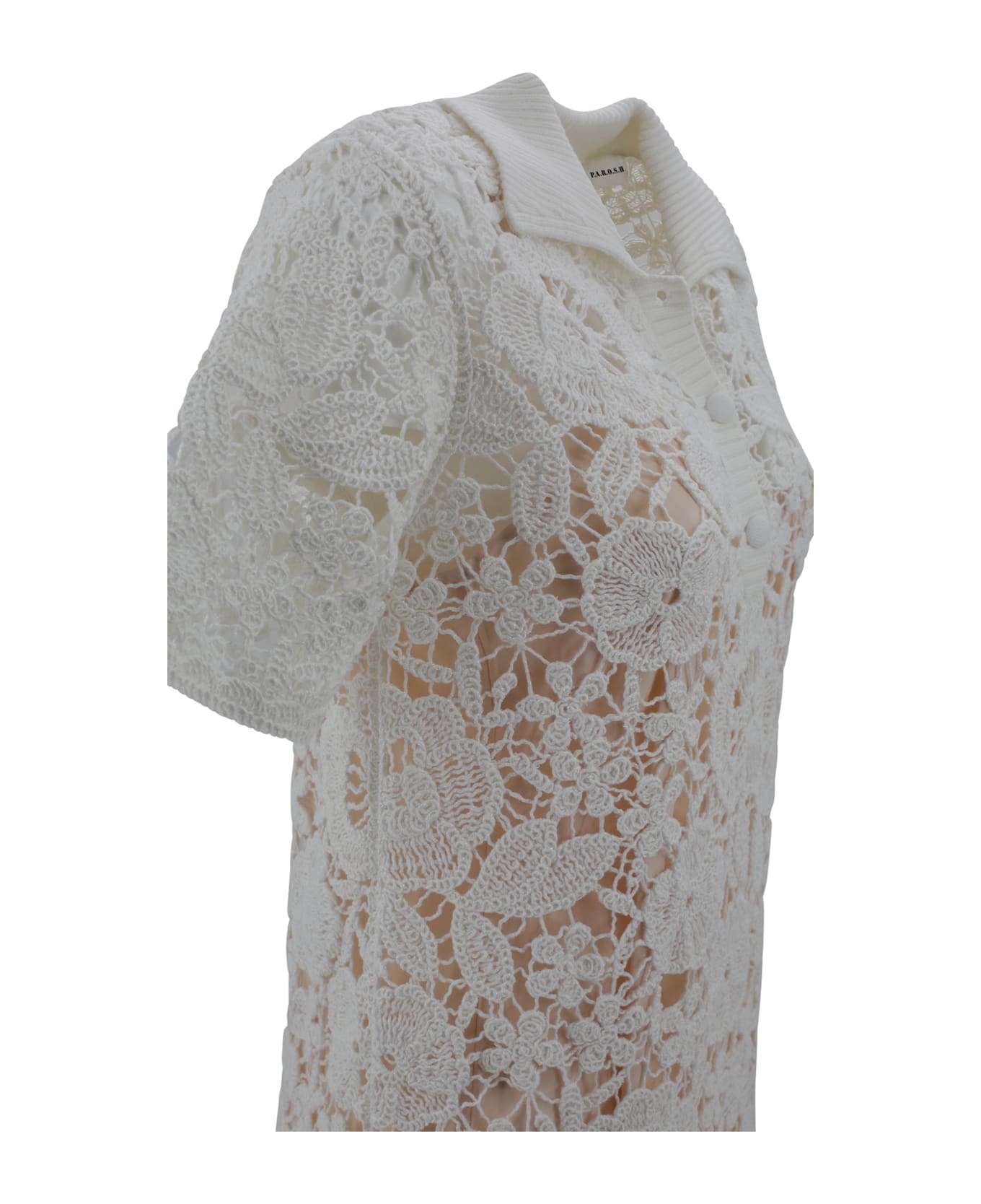 Parosh Cotton Dress - Cream