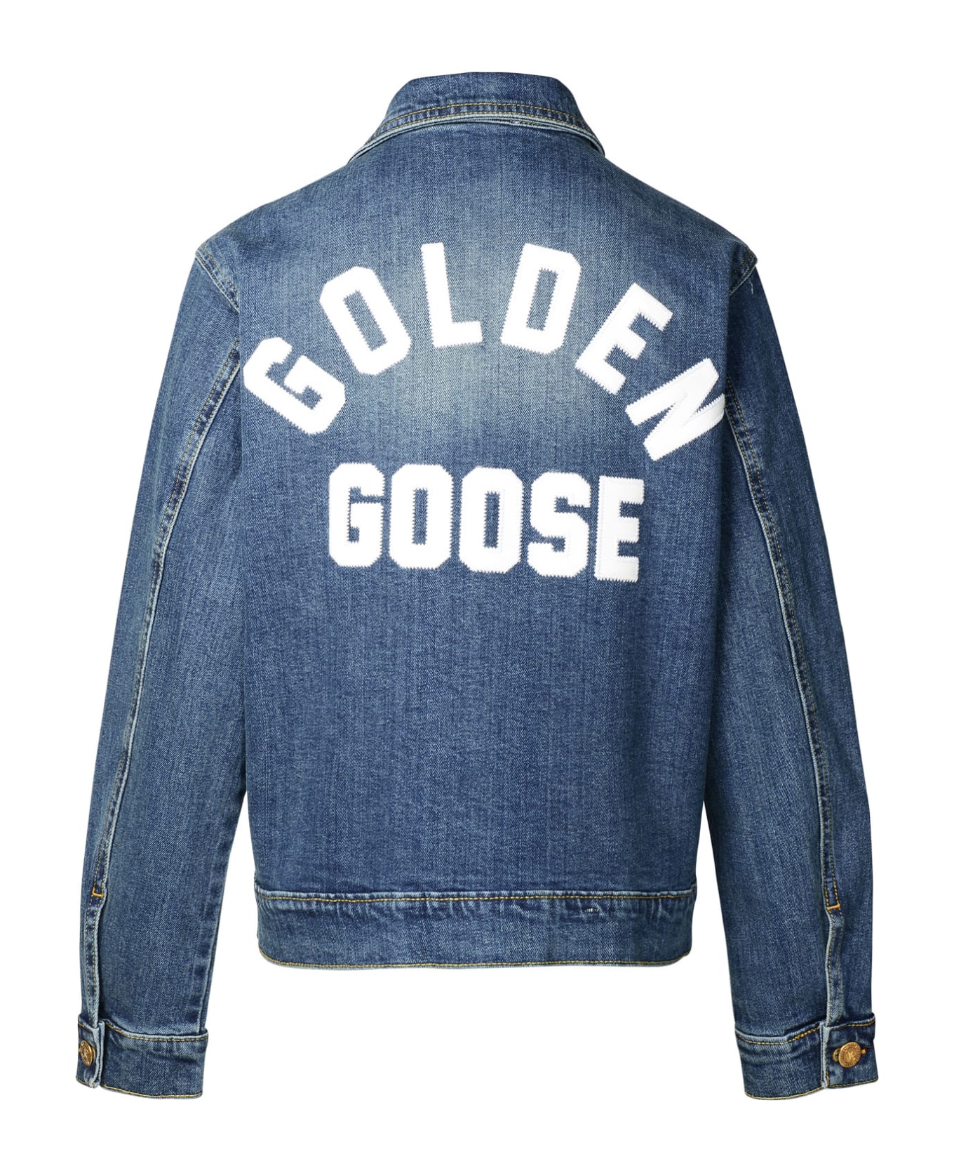 Golden Goose Blue Denim Jacket - Blue コート＆ジャケット