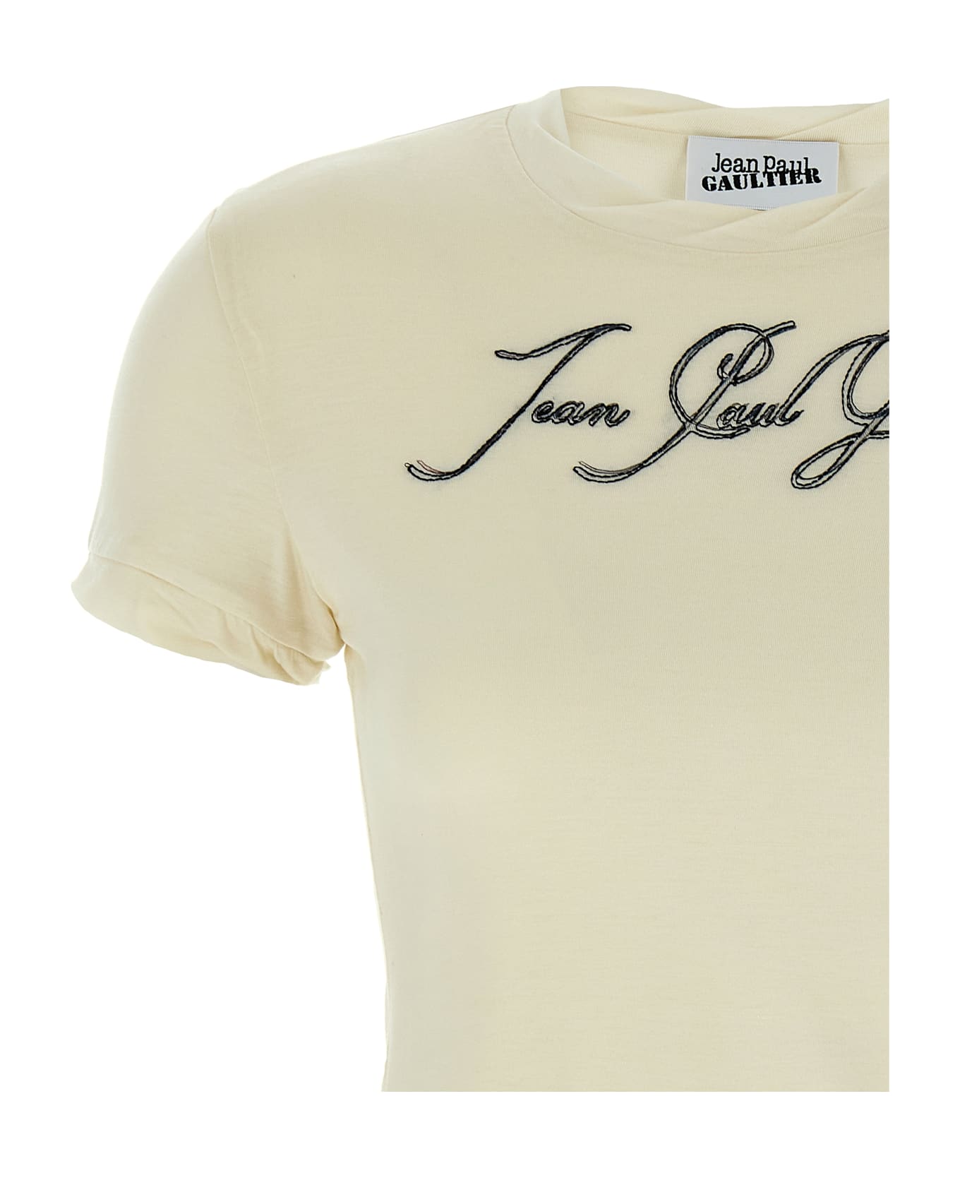 Jean Paul Gaultier 
the Ecru Tattoo
 T-shirt - Beige