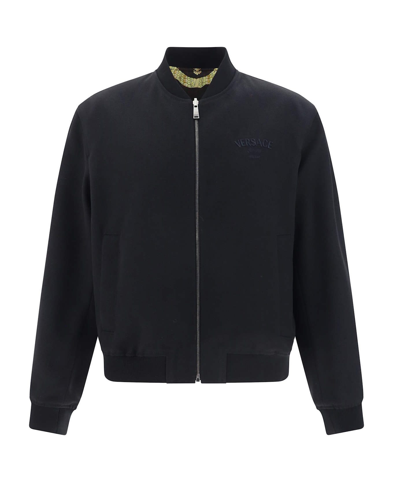 Versace Reversible Jacket - Chestnut+gold