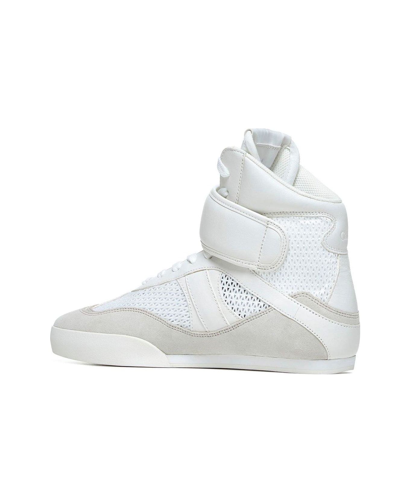 Chloé Kick High-top Sneakers - IVORY
