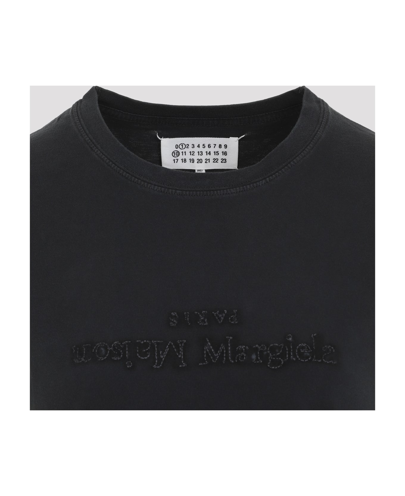 Maison Margiela Cotton T-shirt - Vintage Black