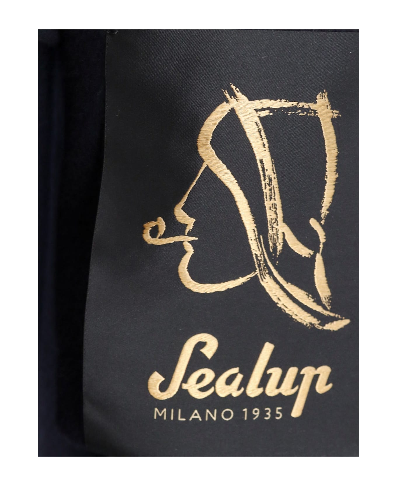 Sealup Wool Blend Coat - Black