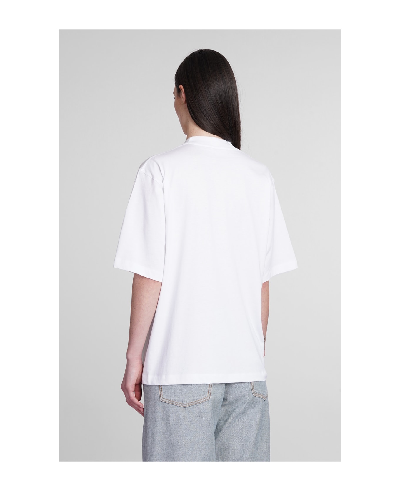 Marni T-shirt In White Cotton - white