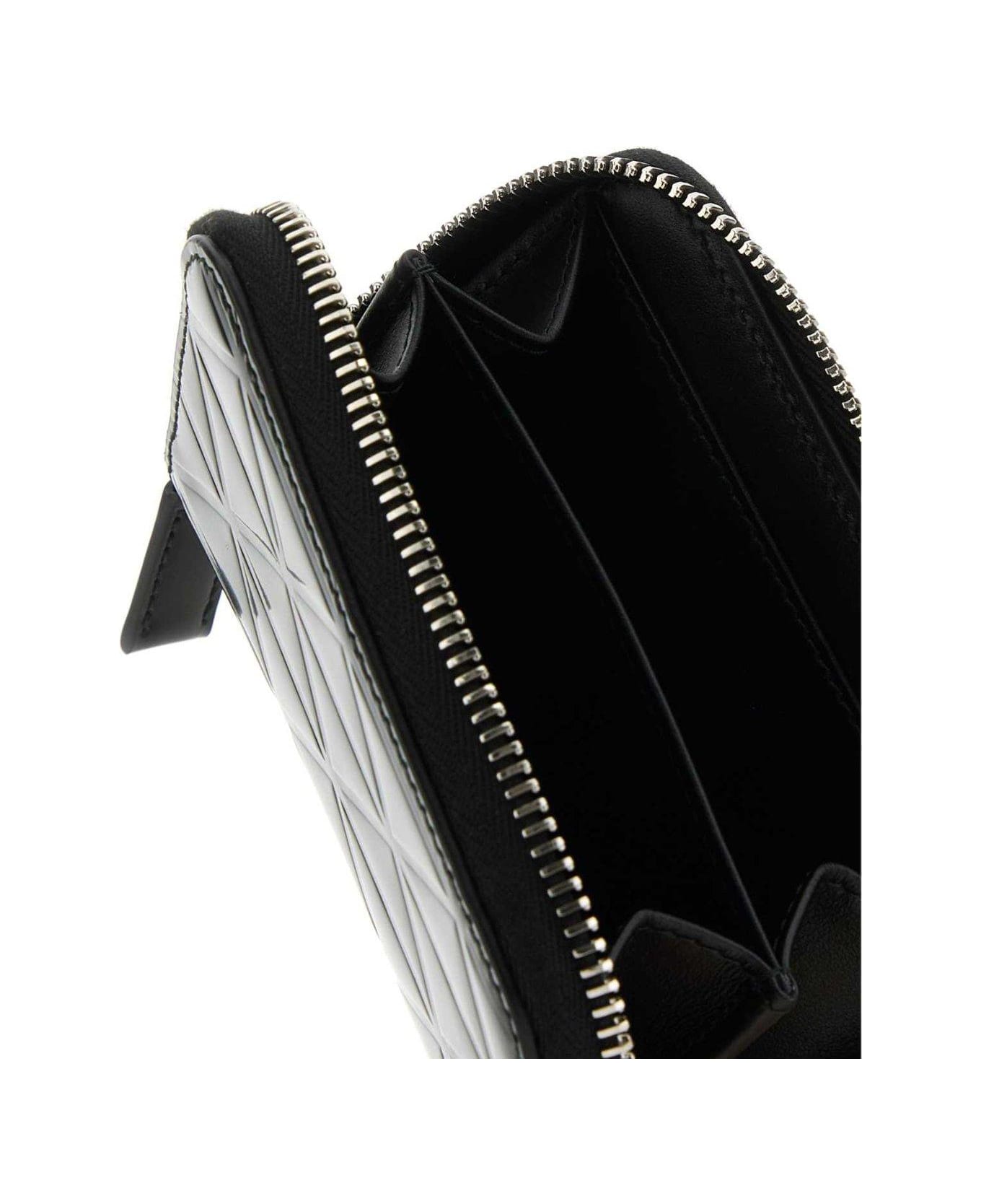 Prada Logo-detailed Zipped Wallet - Nero