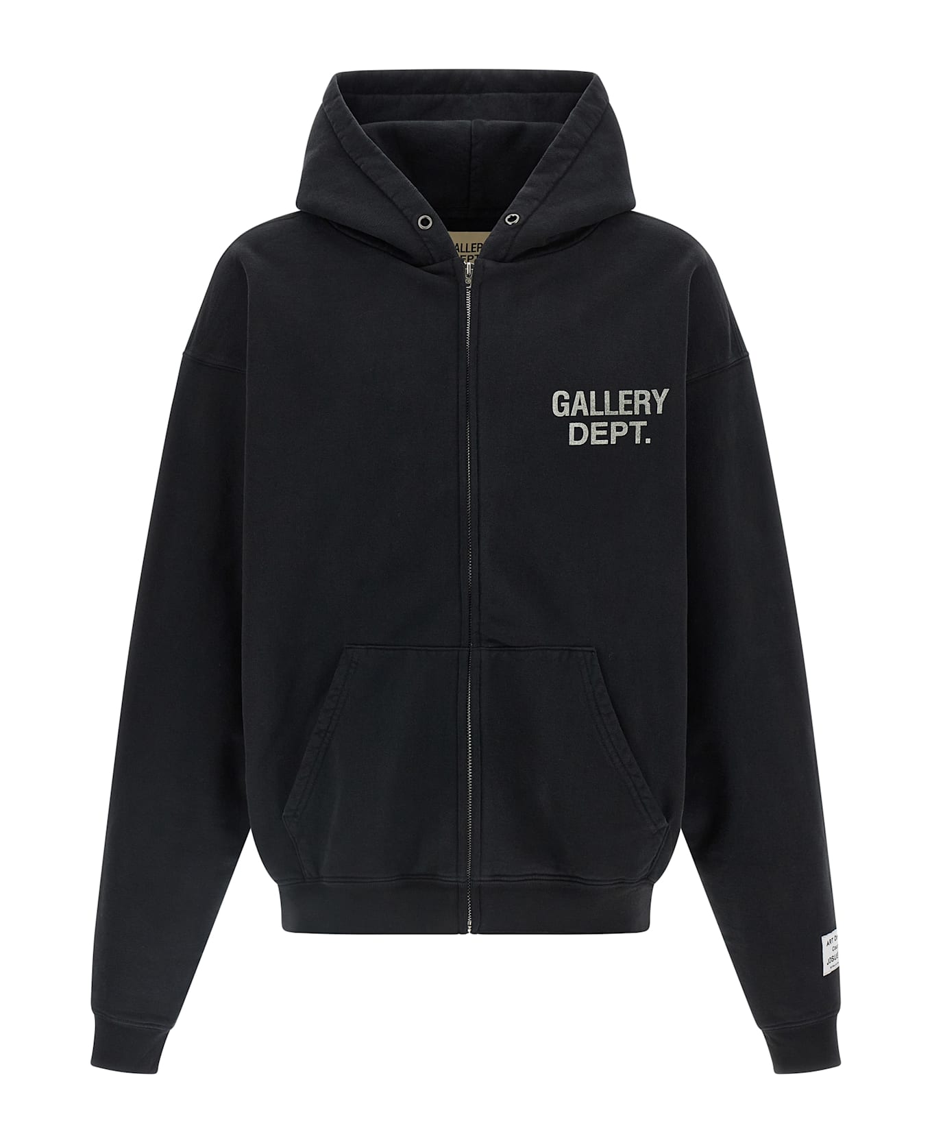 Gallery Dept. '90's Full Zip' Hoodie - Black  