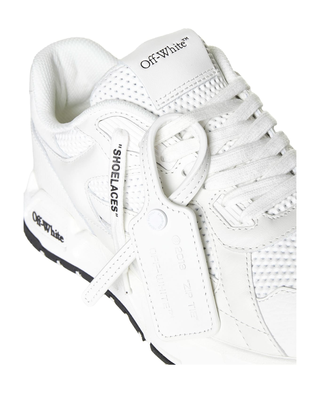 Off-White Kick Off Sneakers - White