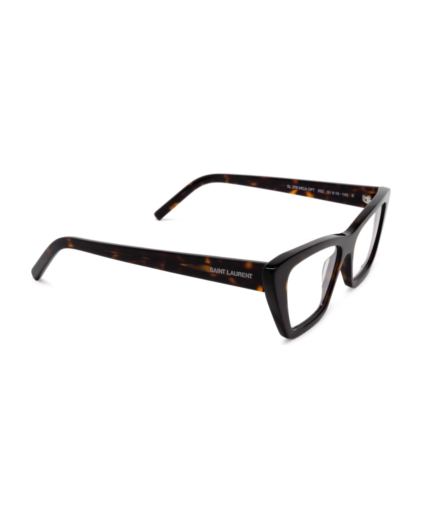 Saint Laurent Eyewear Sl 276 Opt Havana Glasses - Havana