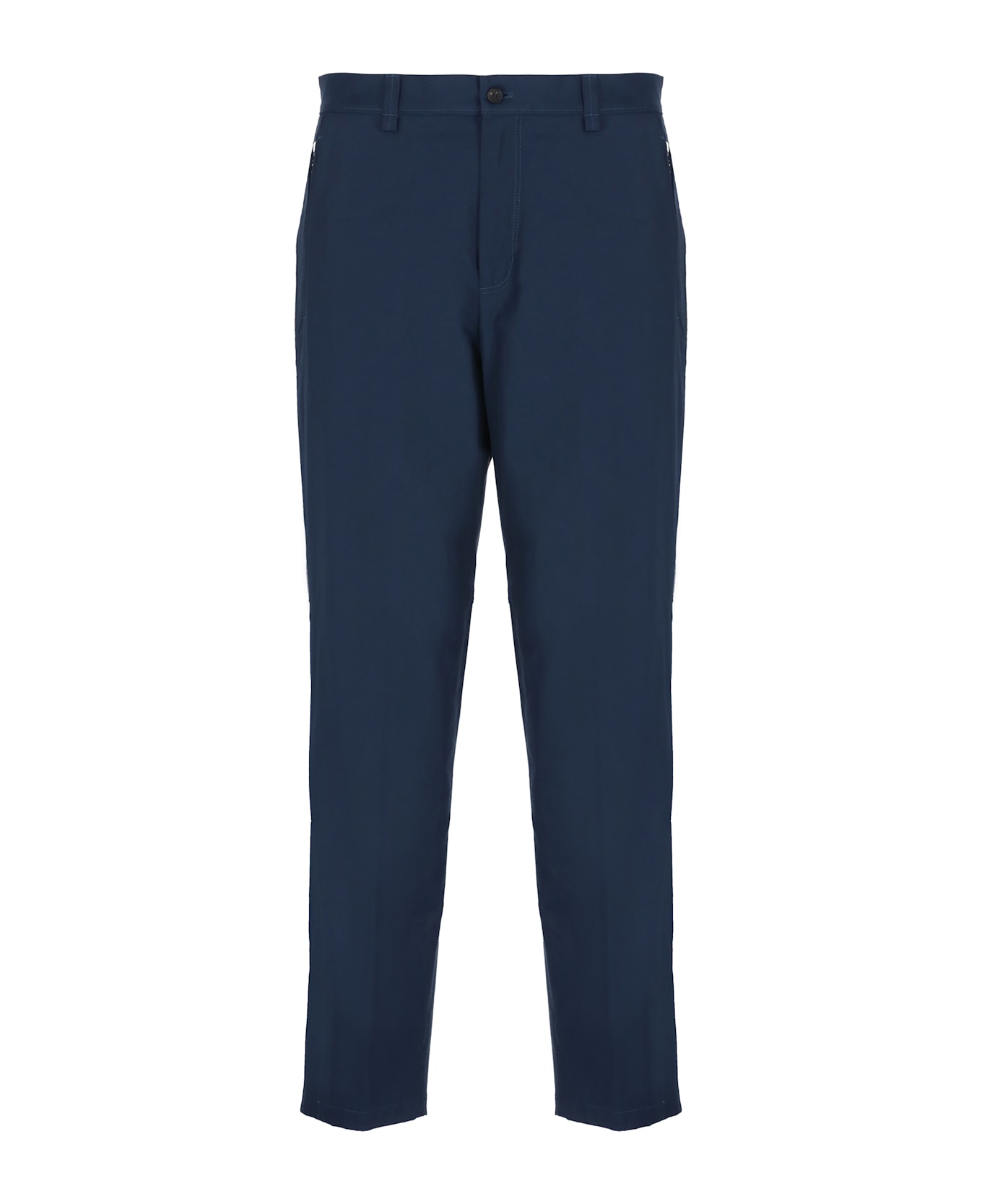 Lanvin Cotton Blend Pants - Blue