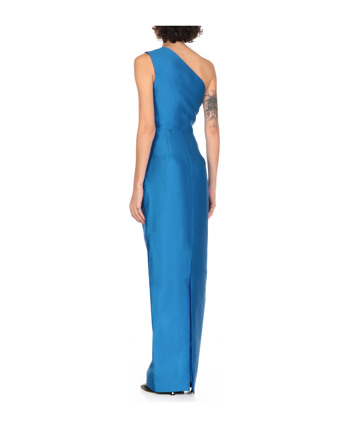 Solace London Kira Maxi Dress - Blue