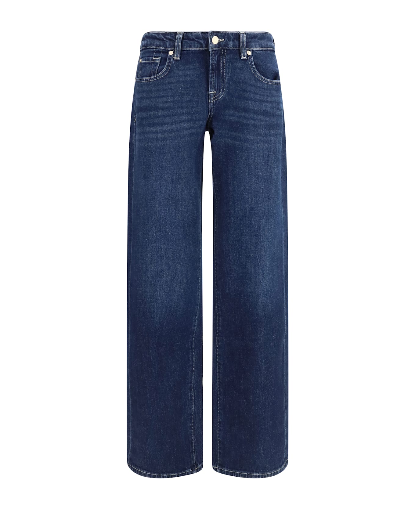 7 For All Mankind Low Straight Jeans