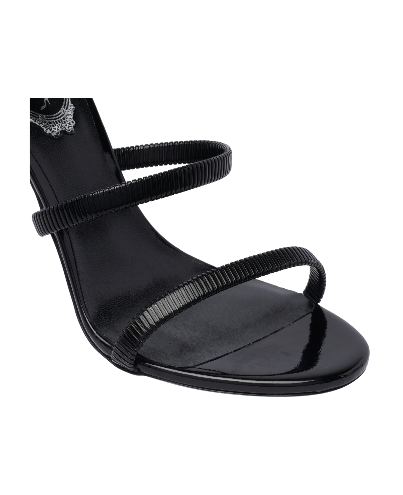 René Caovilla Juniper Pump Sandals - Black