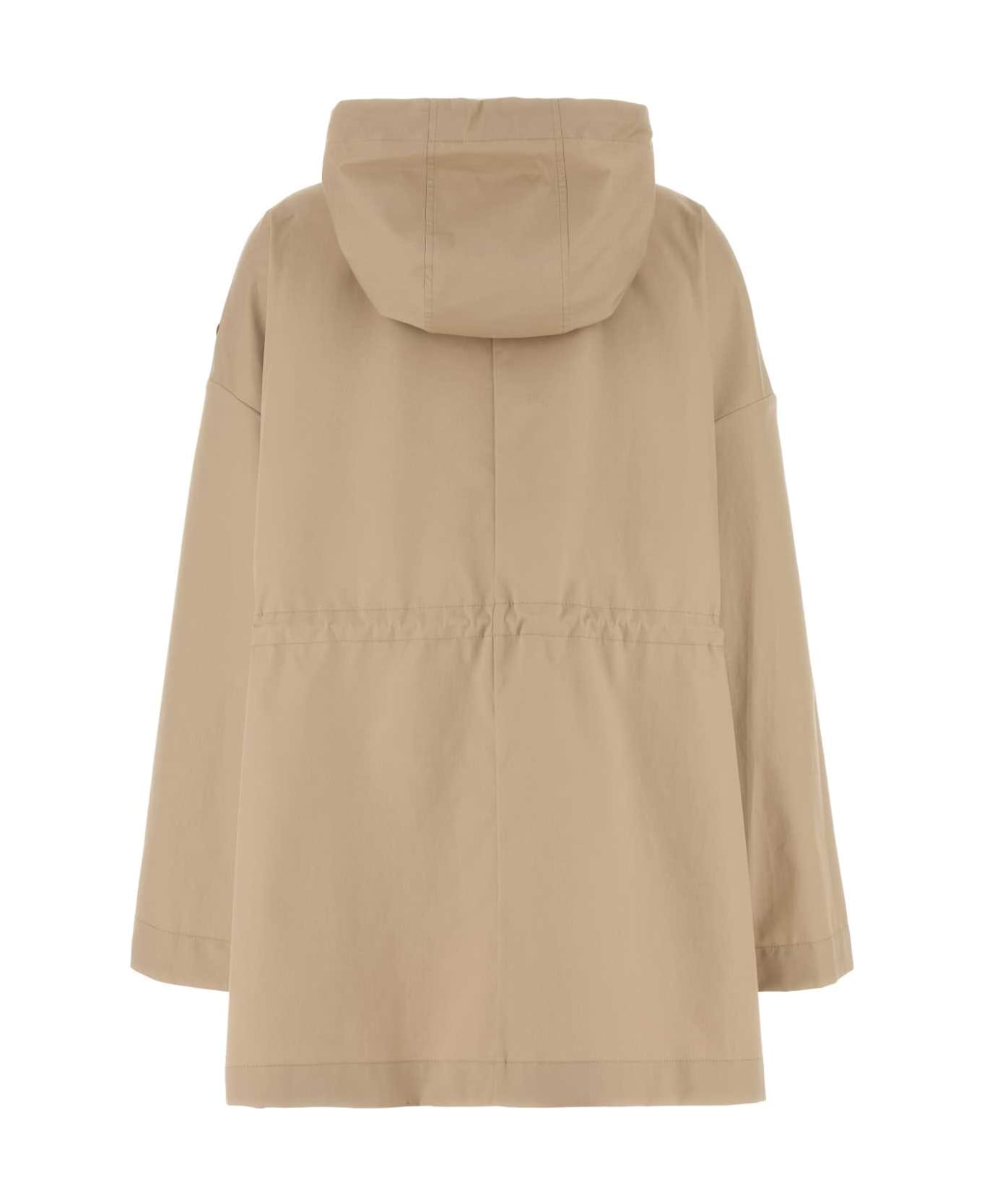 Moncler Beige Cotton Blend Gaillon Parka - 209