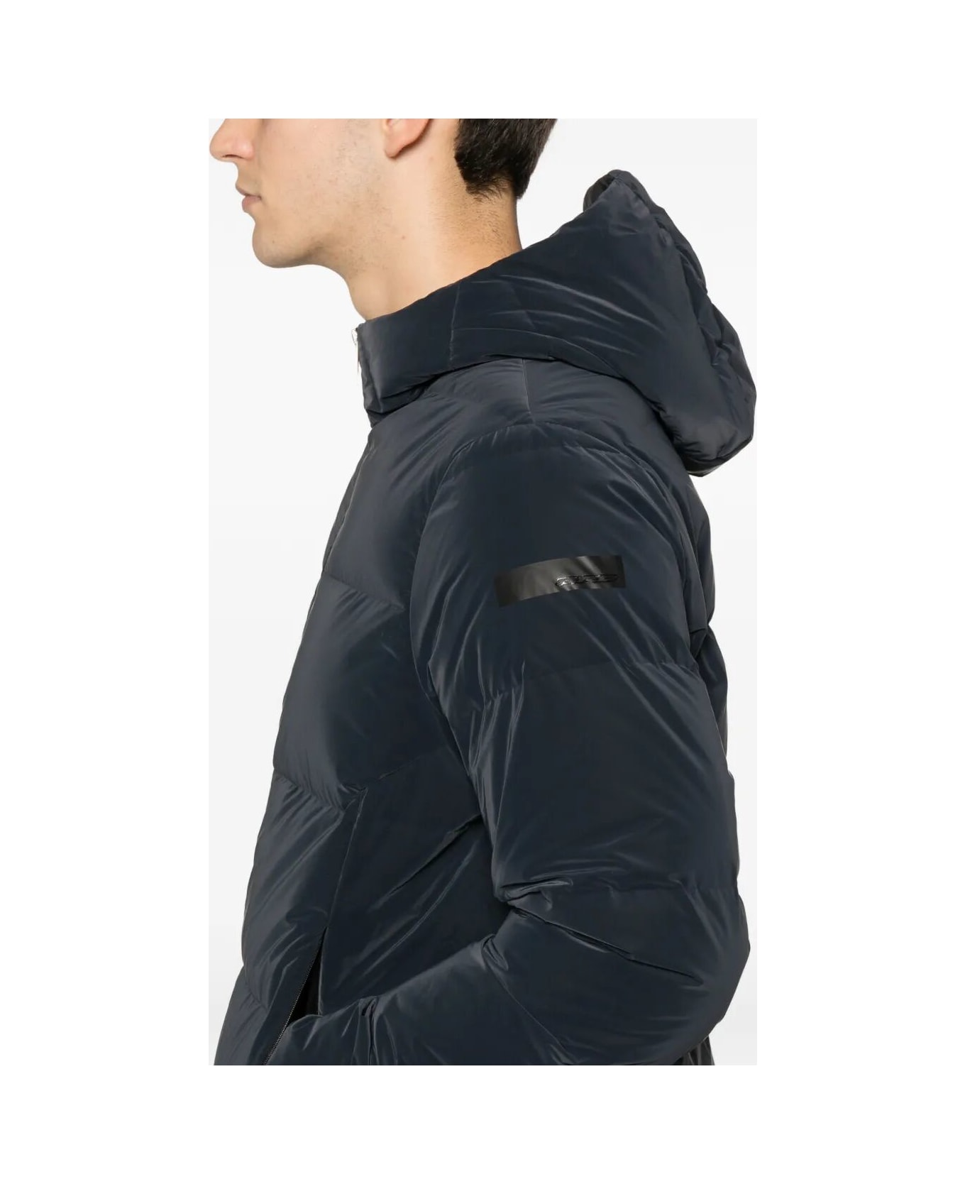 RRD - Roberto Ricci Design Superrduck Tubic 14 Hood Zip Jkt - Blue Black