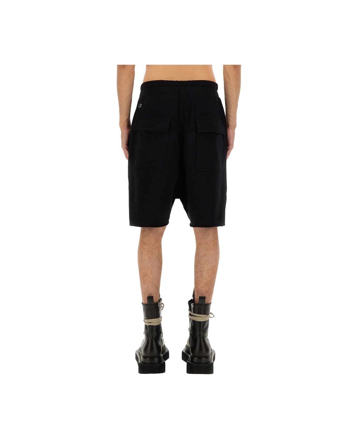 Rick Owens x Champion Short Pods Beveled - BLACK