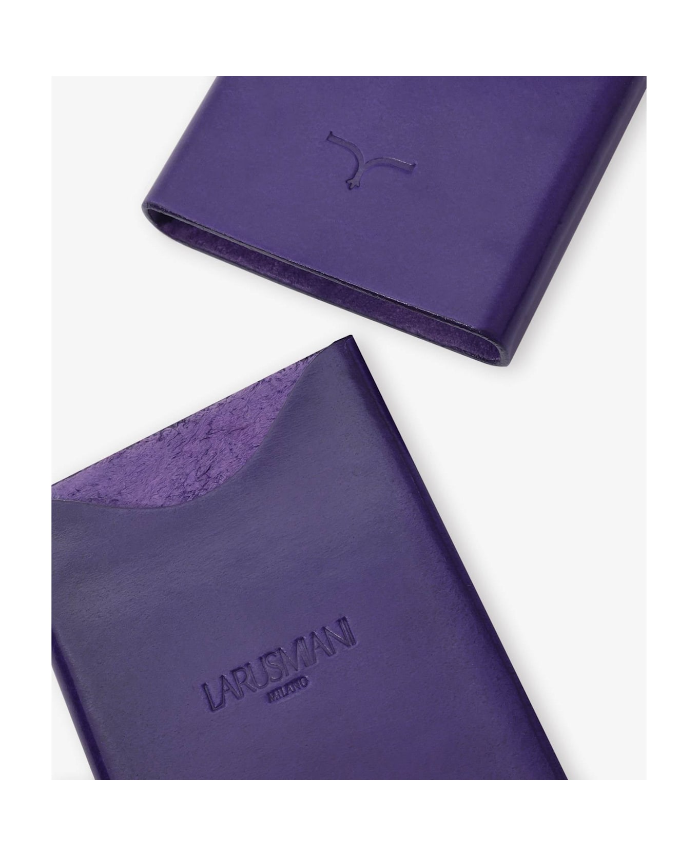 Larusmiani Cardholder Wallet - Blueviolet