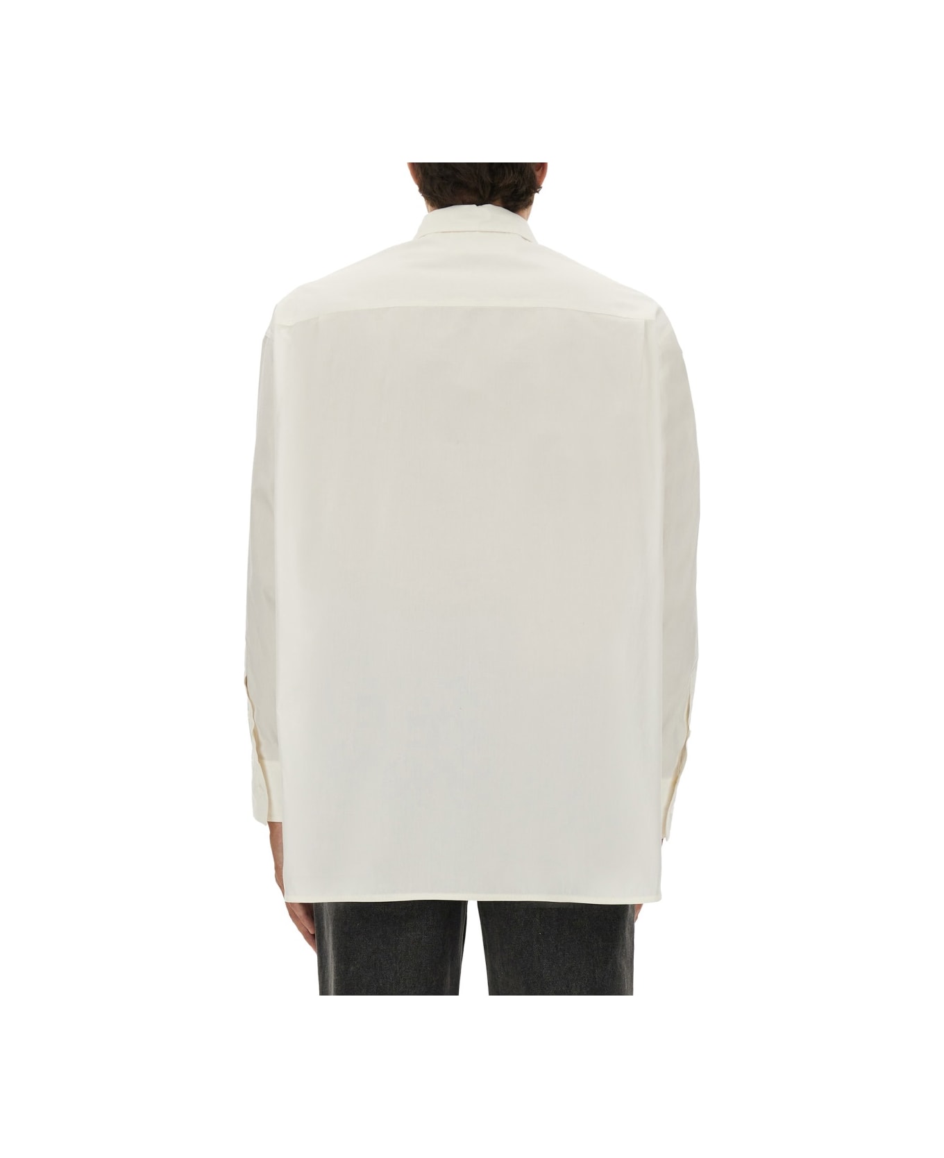 MM6 Maison Margiela Poplin Shirt - WHITE