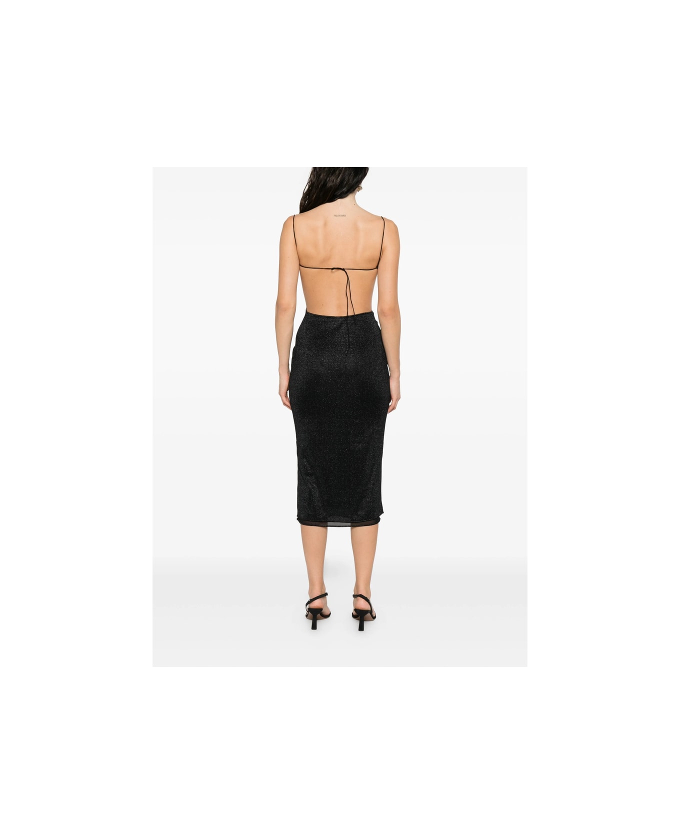Oseree Dress - BLACK