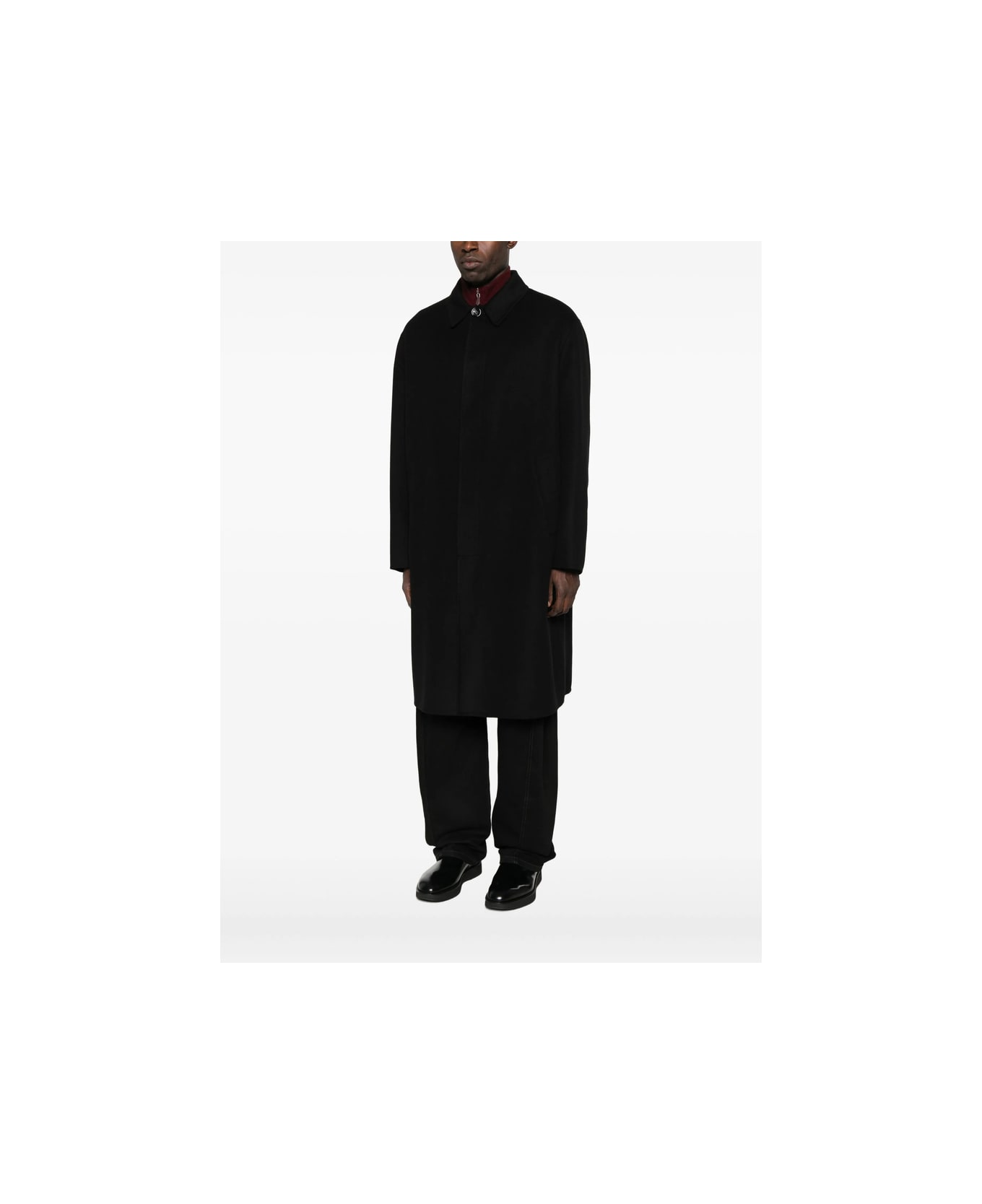 Lardini Coat - BLACK