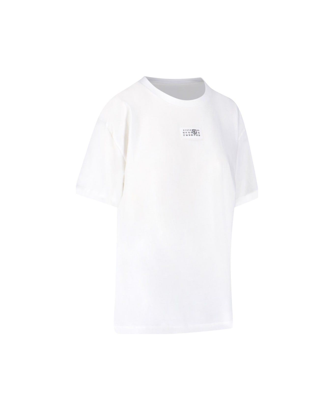 MM6 Maison Margiela Crew-neck T-shirt - White シャツ