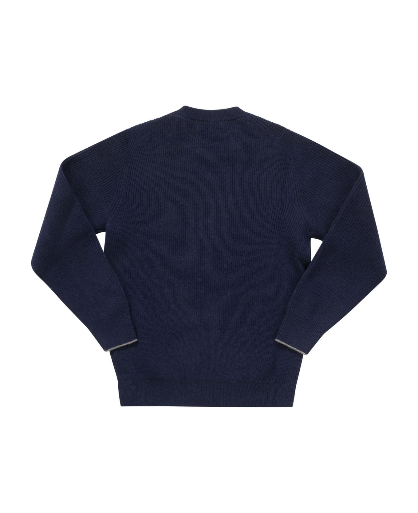 Brunello Cucinelli Cashmere Knitwear - Navy Blue