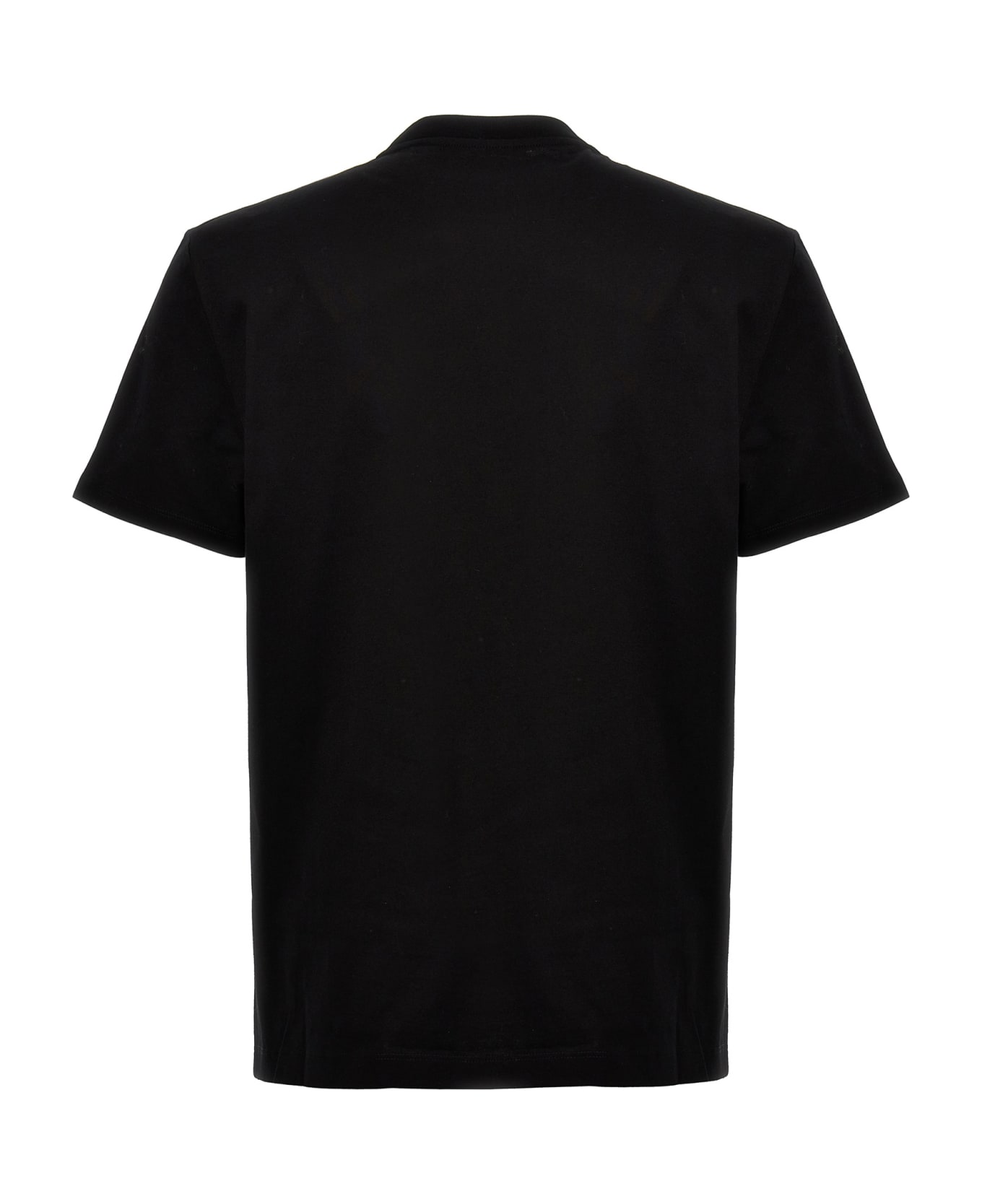 Versace Rhinestone Logo T-shirt - Black  