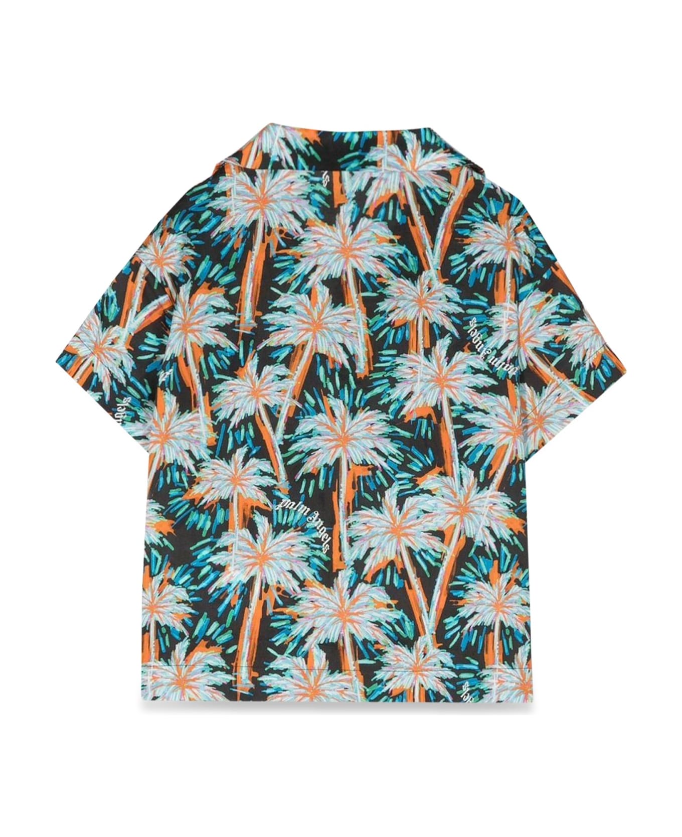 Palm Angels Bowling Shirt - NERO