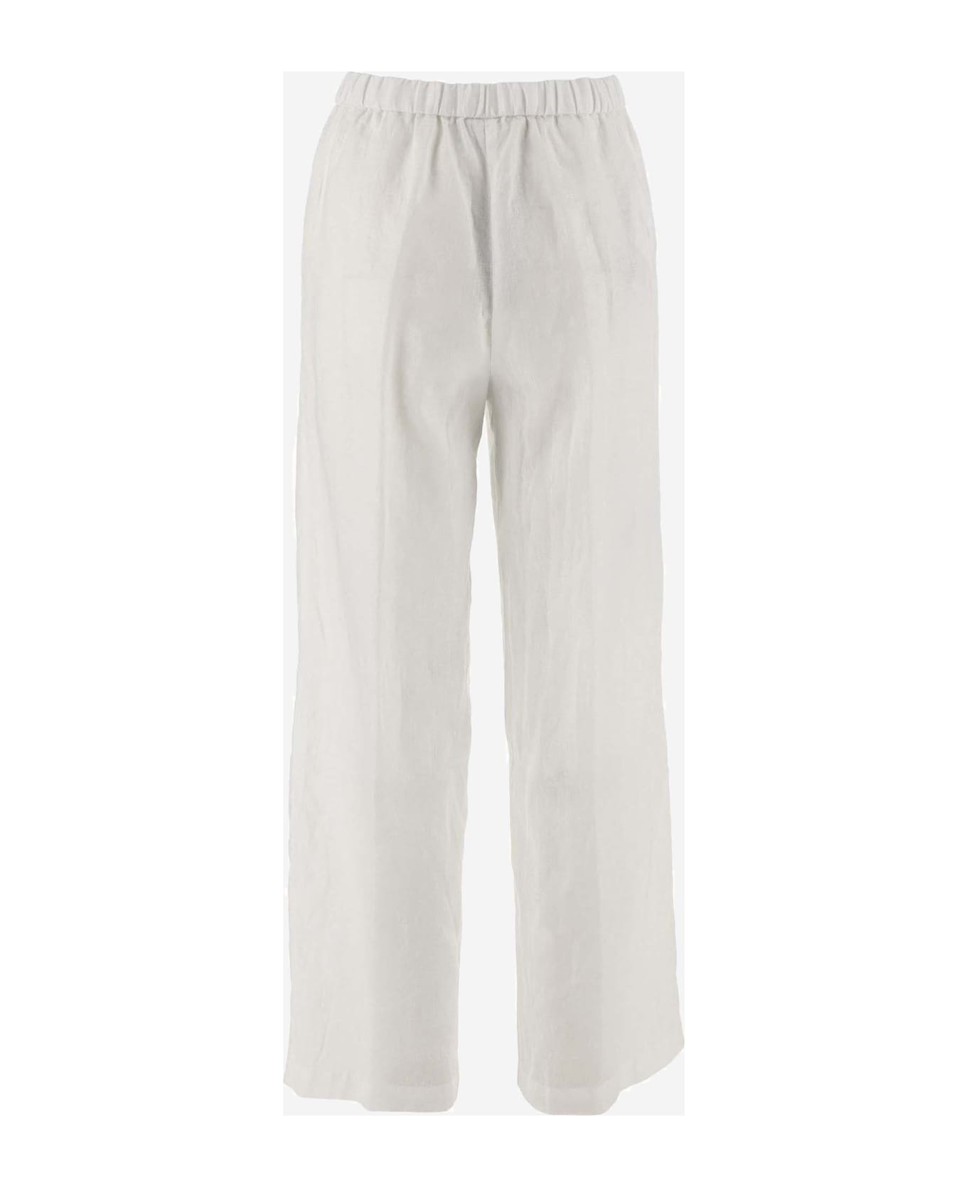 Aspesi Linen Pants - White