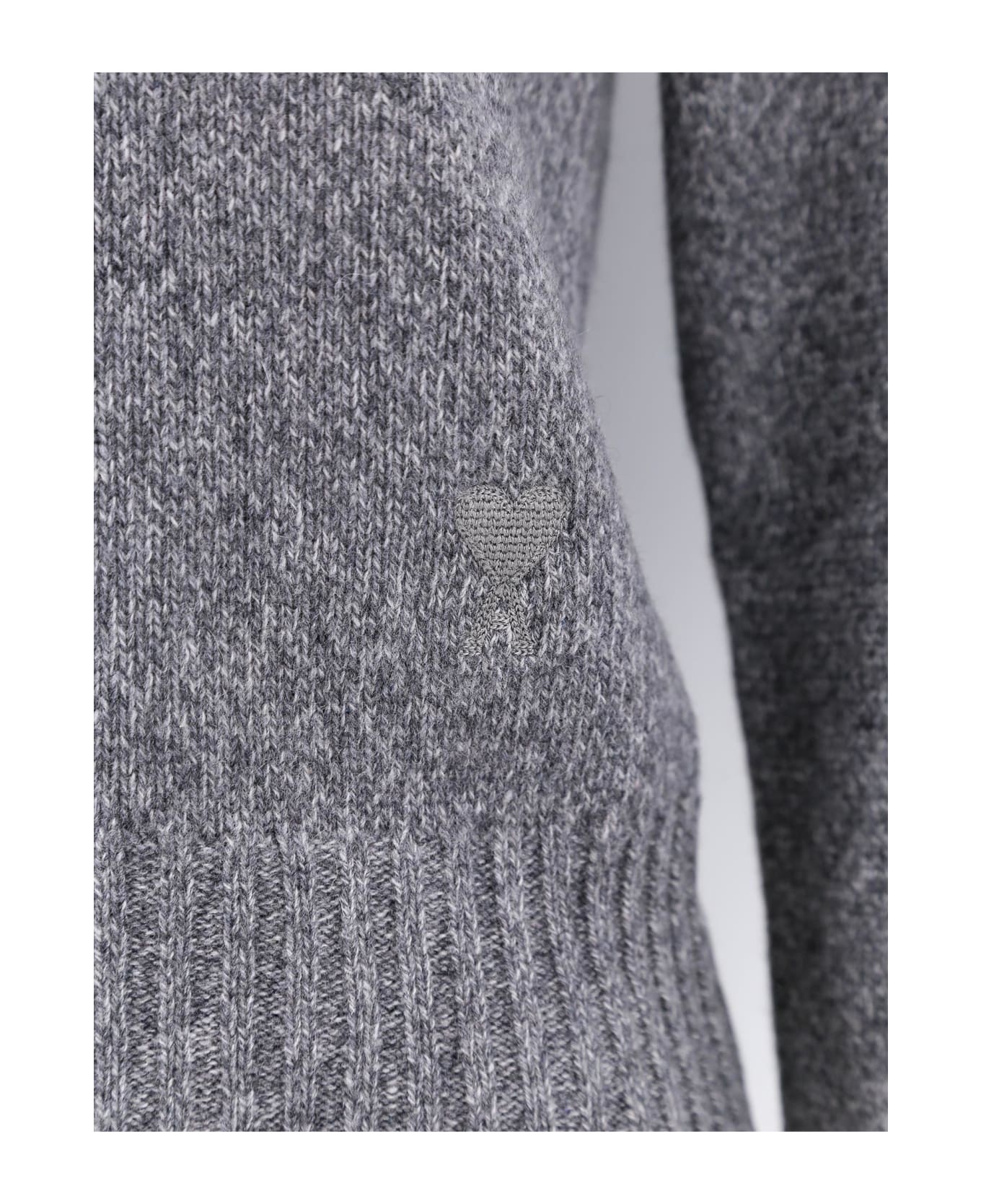 Ami Alexandre Mattiussi Sweater - Grey ニットウェア