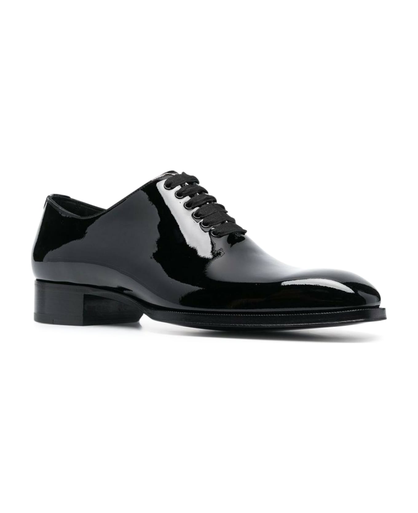Tom Ford Evening Lace Up - Black