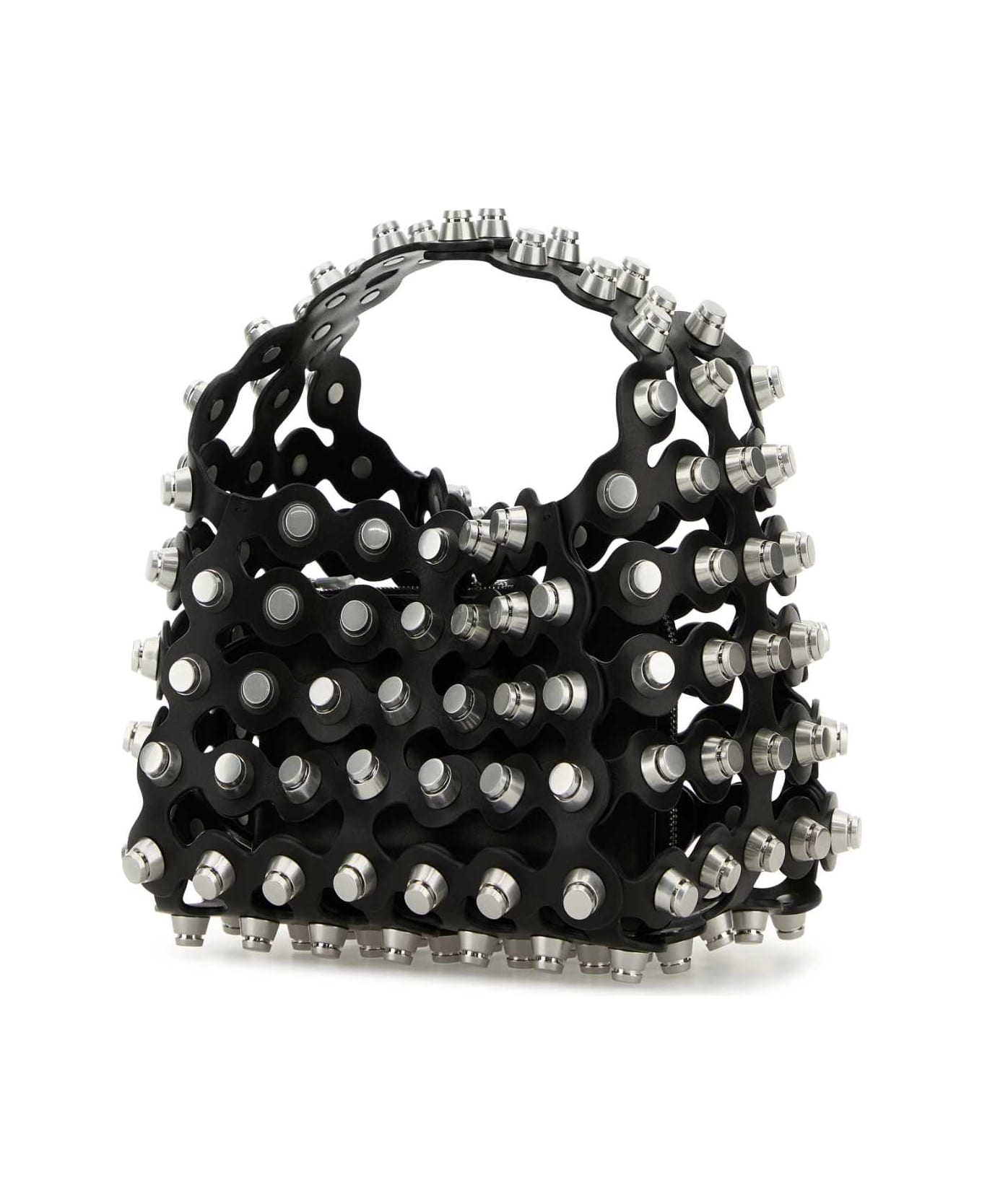 Alexander Wang Embellished Leather Small Rex Handbag - Black