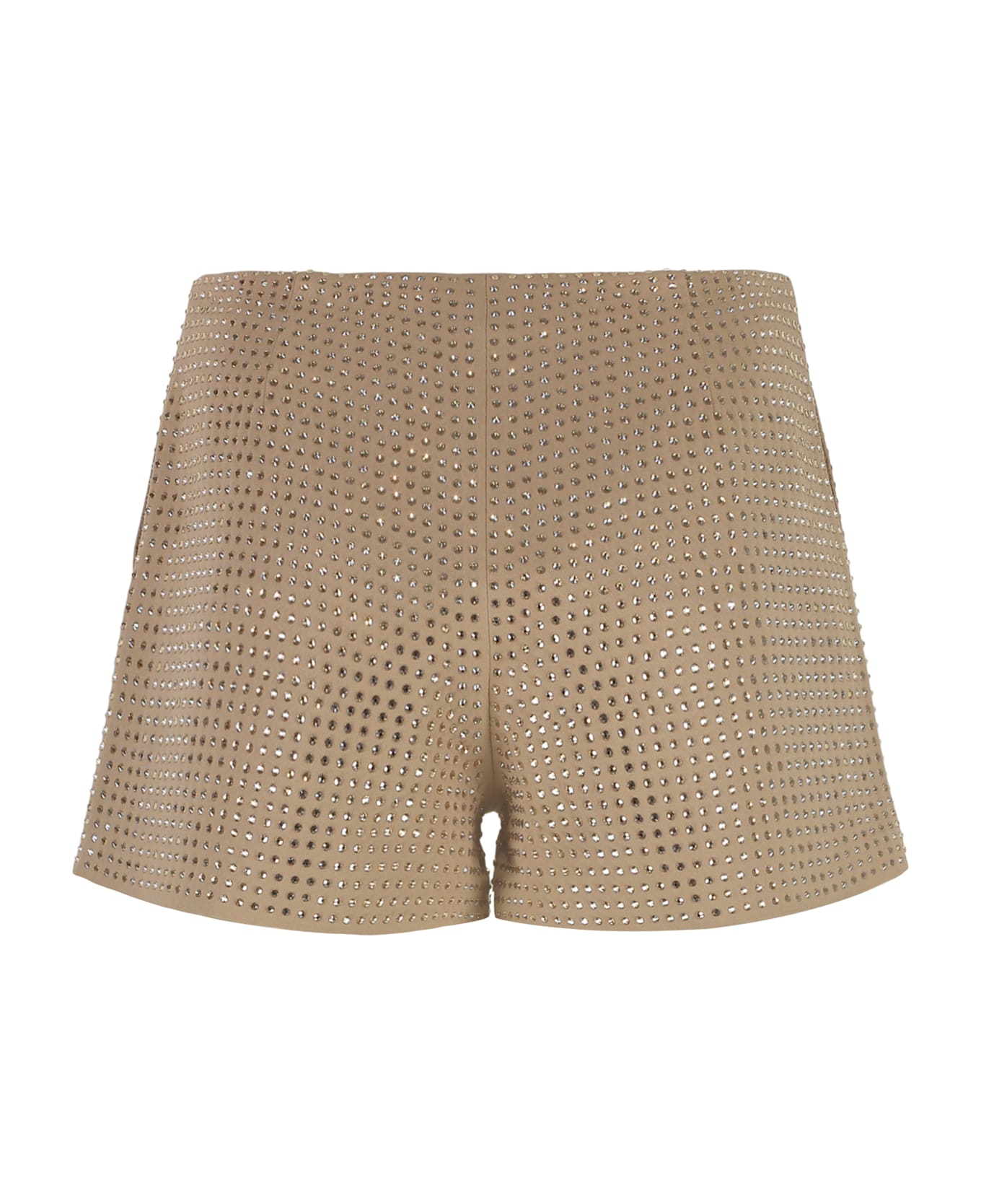 Pinko New Nevi High-rise Shorts - Beige
