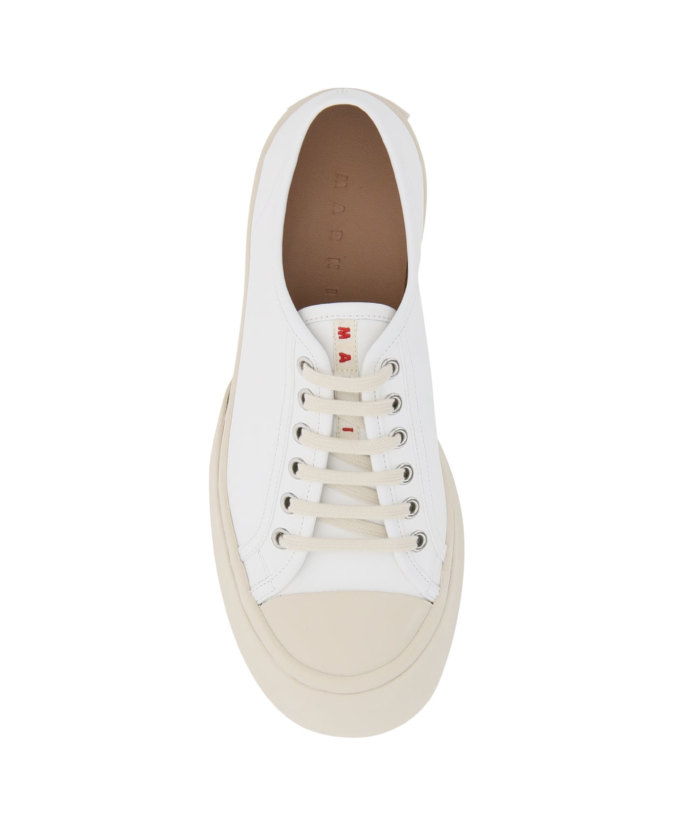 Marni Pablo Leather Sneakers - White スニーカー