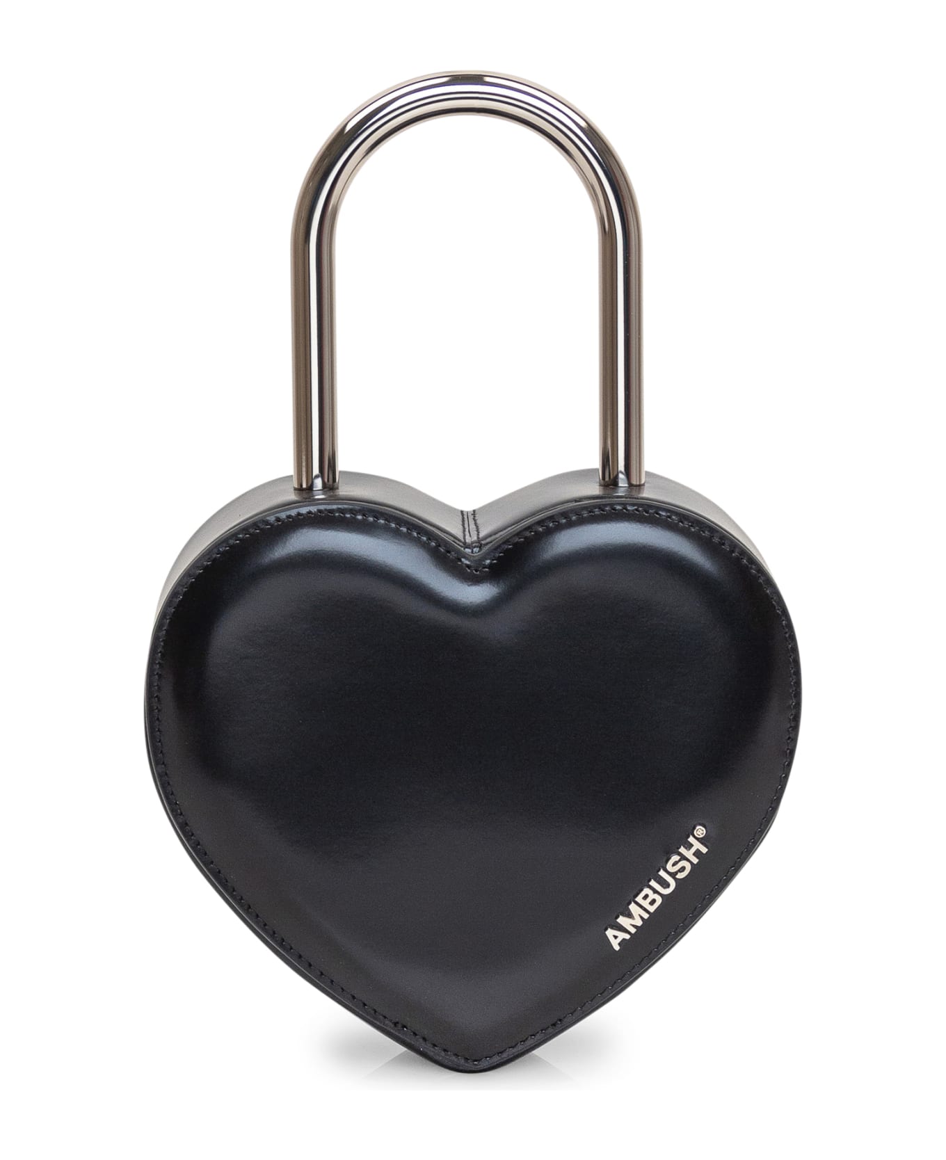 AMBUSH Heart Padlock Bag - BLACK