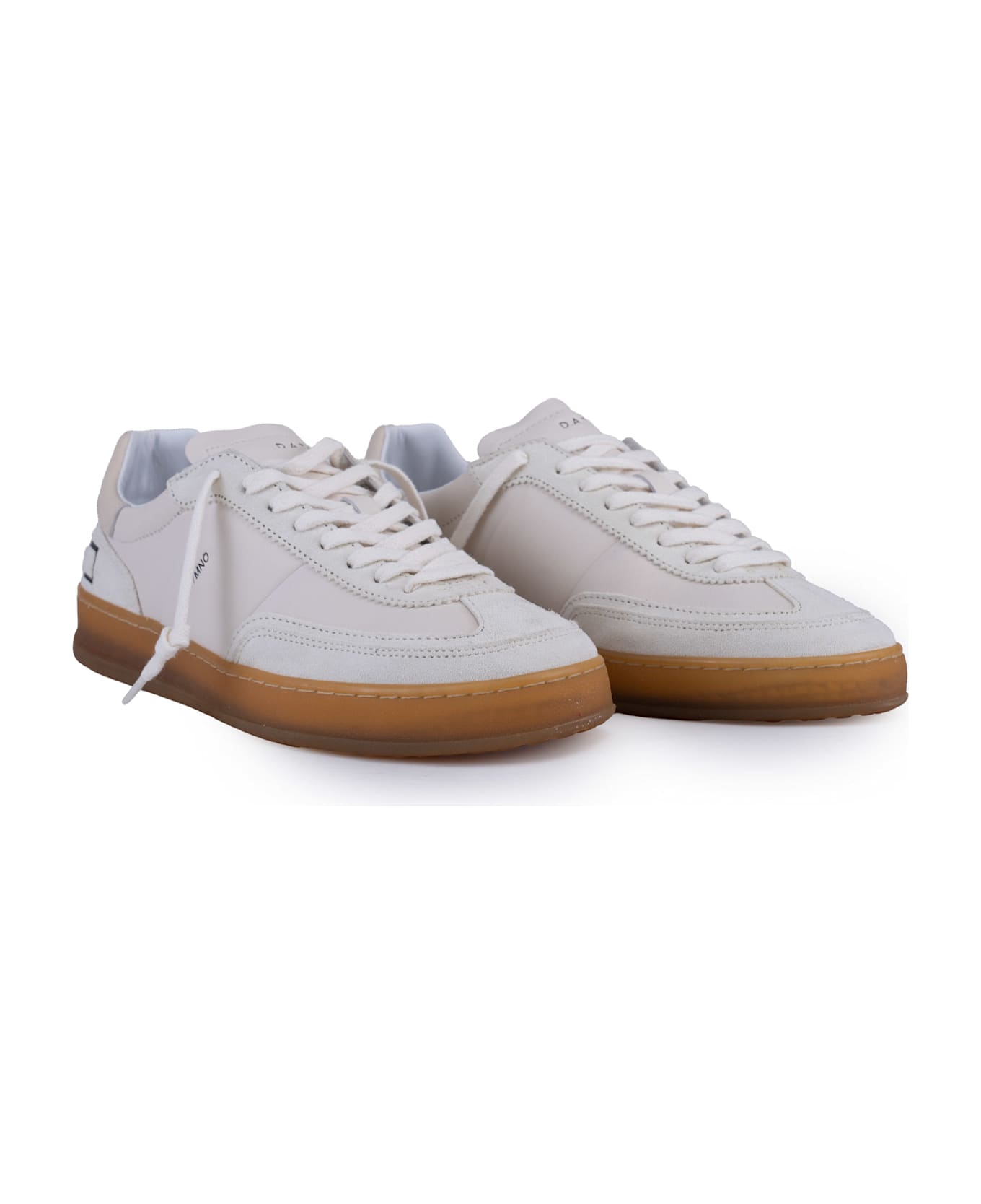 D.A.T.E. Sporty Mono Sneakers - Iv Ivory