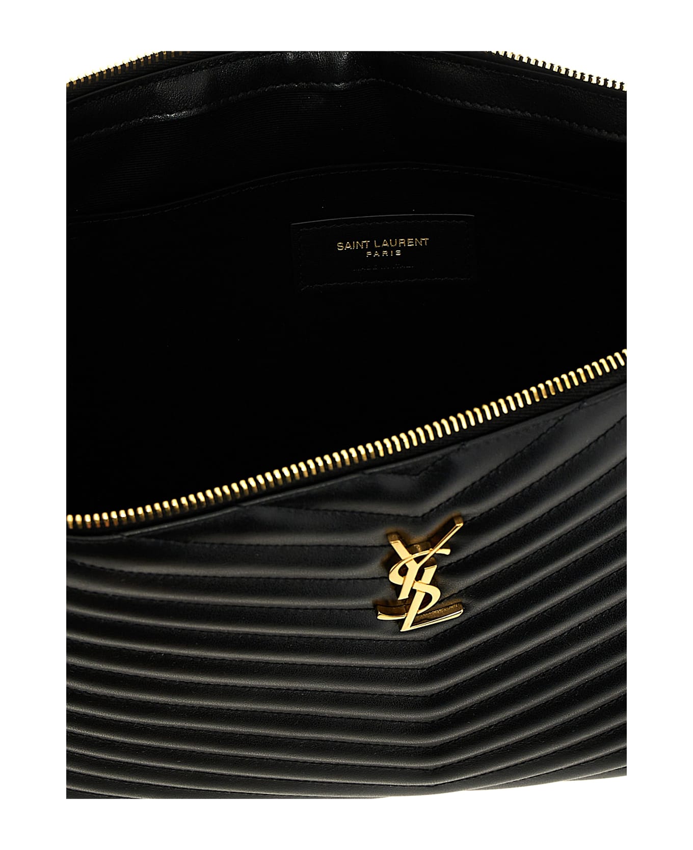 Saint Laurent 
cassandre
 Clutch - BLACK