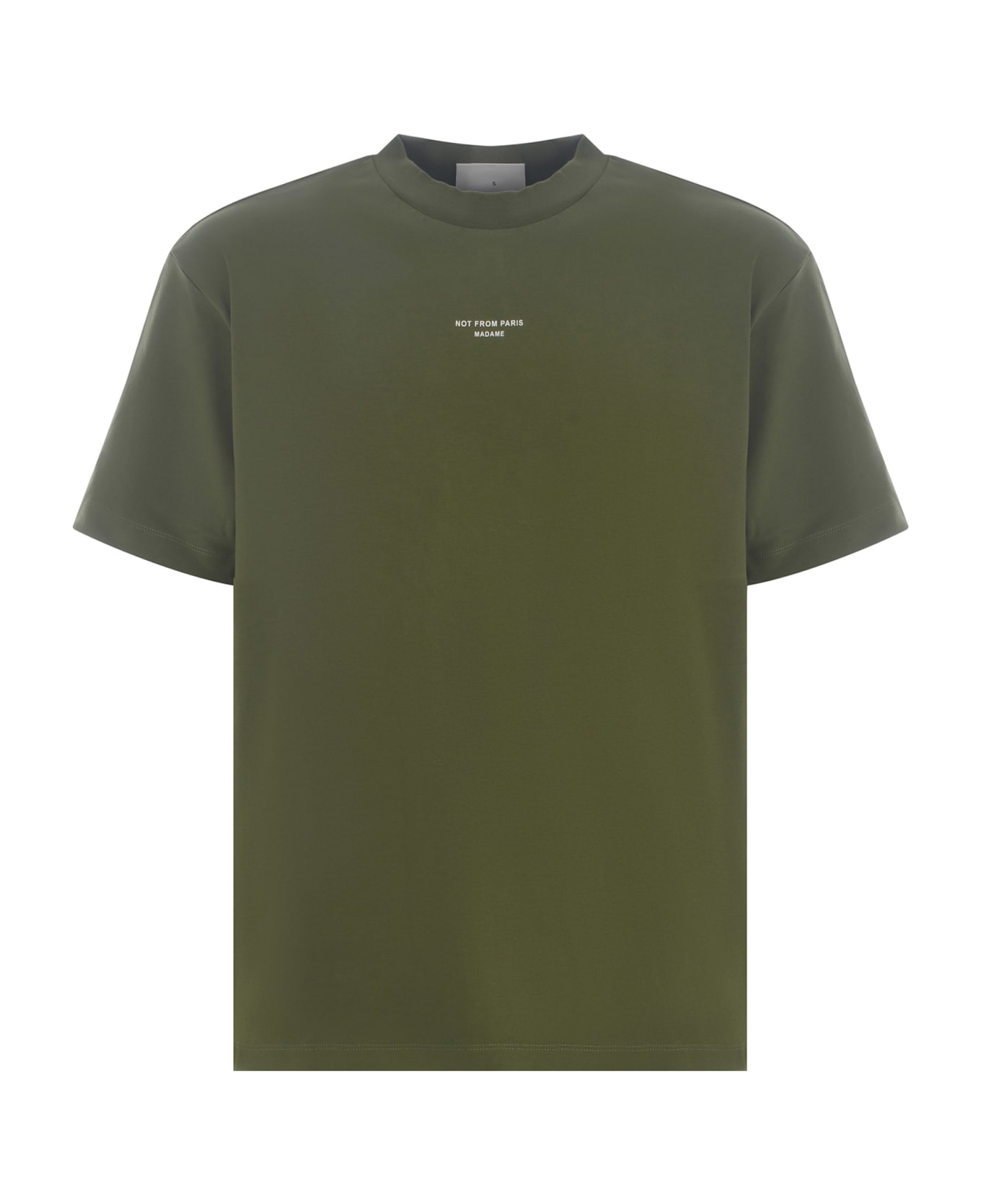 Drôle de Monsieur T-shirt Drole De Monsieur Made Of Cotton - Verde militare