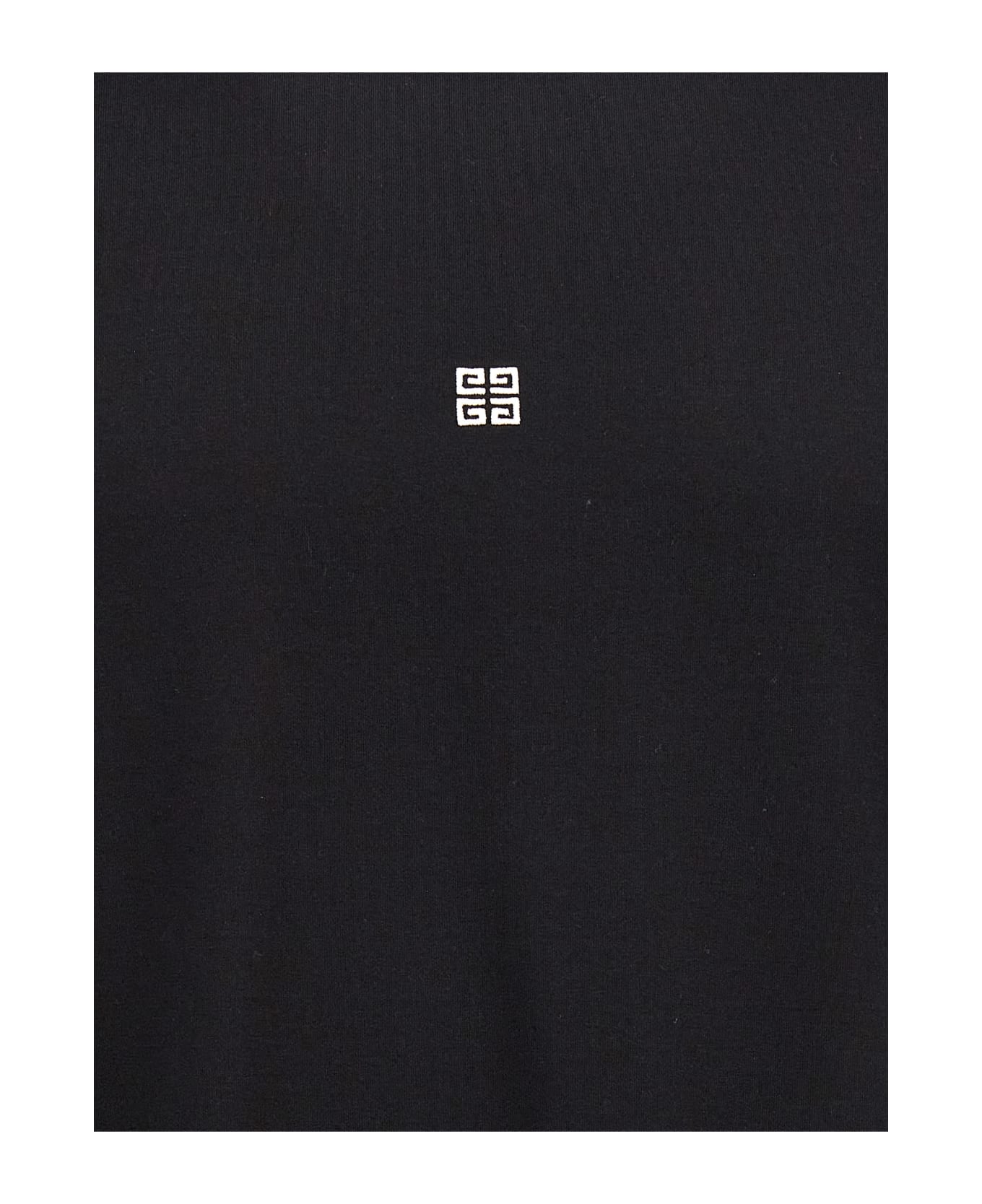 Givenchy Slim T-shirt With 4g Embroidery - Black