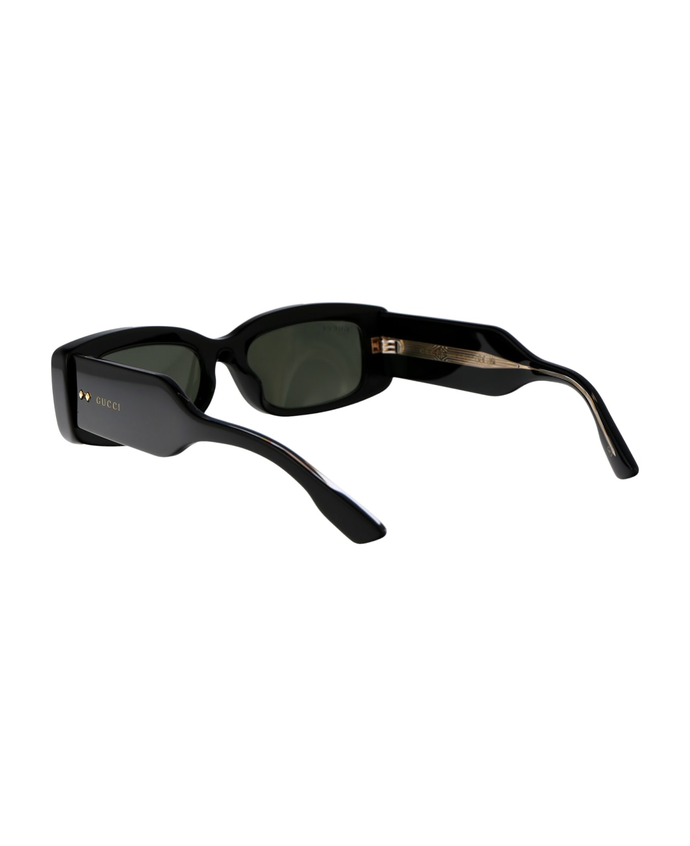 Gucci Eyewear Gg1528s Sunglasses - 001 BLACK BLACK GREY