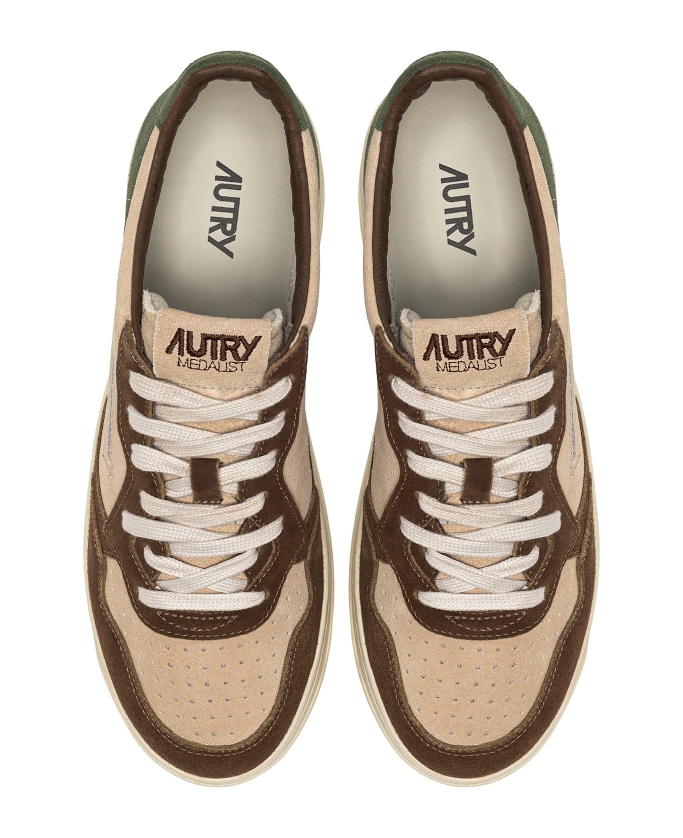 Autry Medalist Lowtric Suede Capper Land - Capper Land