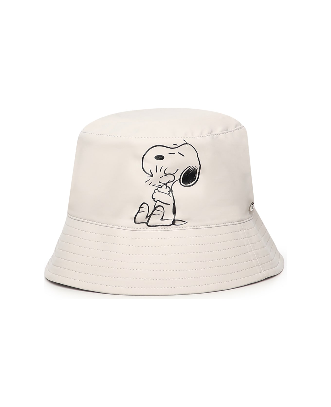 Coccinelle Coated Fabric Hat - Snow