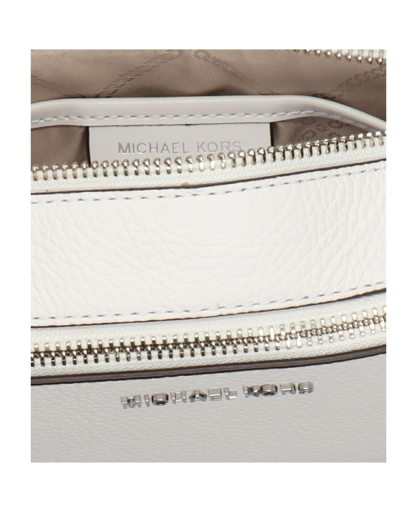 Michael Kors Logo Crossbody Bag - White