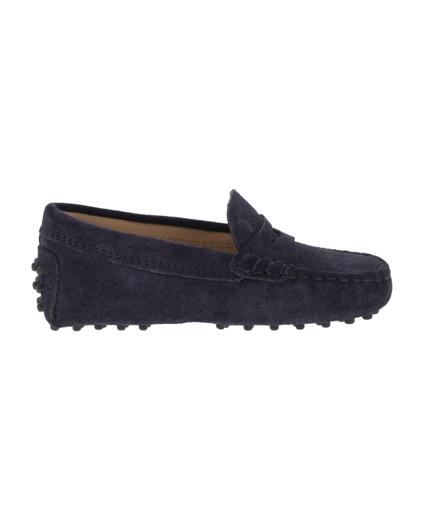 Tod's Suede Loafer - Blue