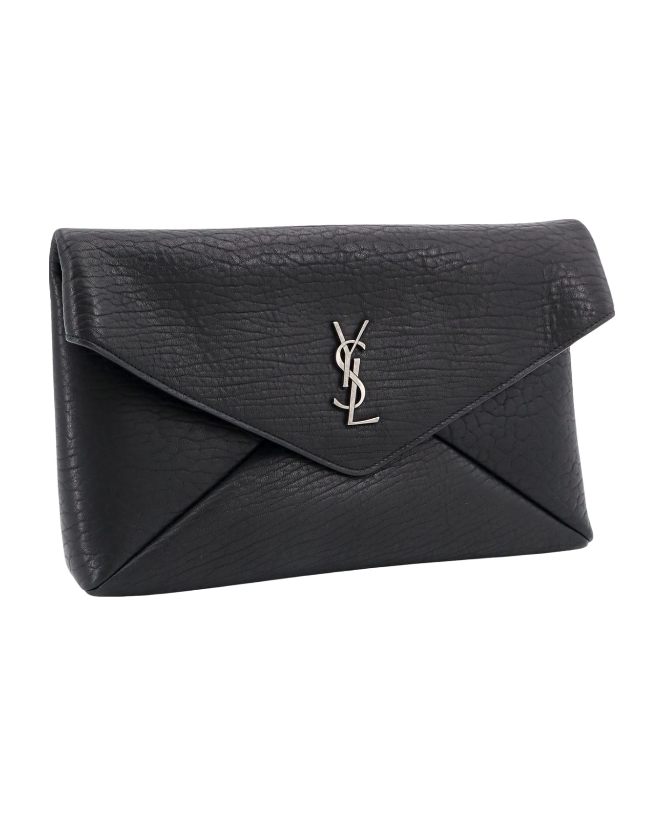 Saint Laurent Envelope Clutch - Black