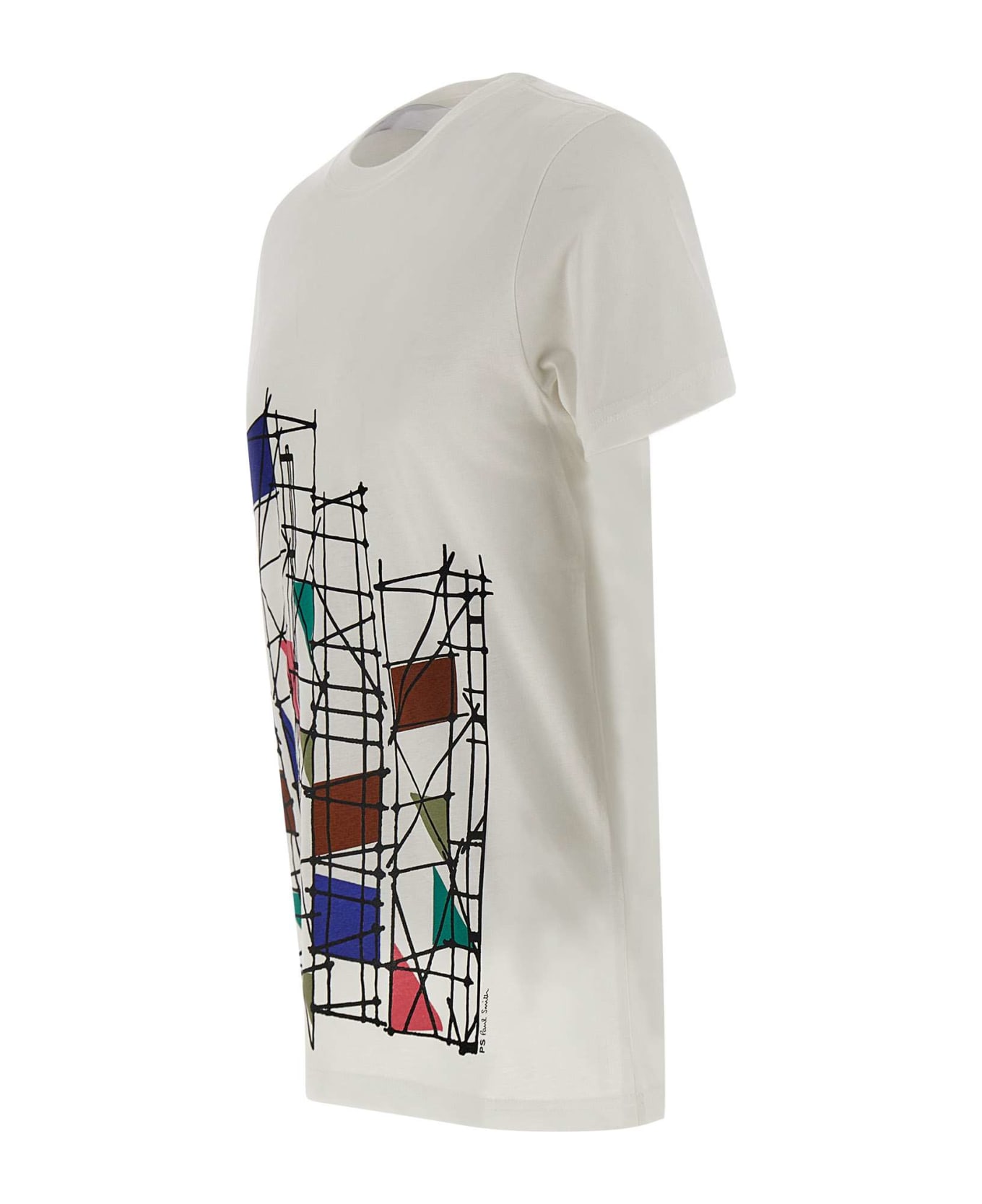 Paul Smith Organic Cotton T-shirt - WHITE シャツ