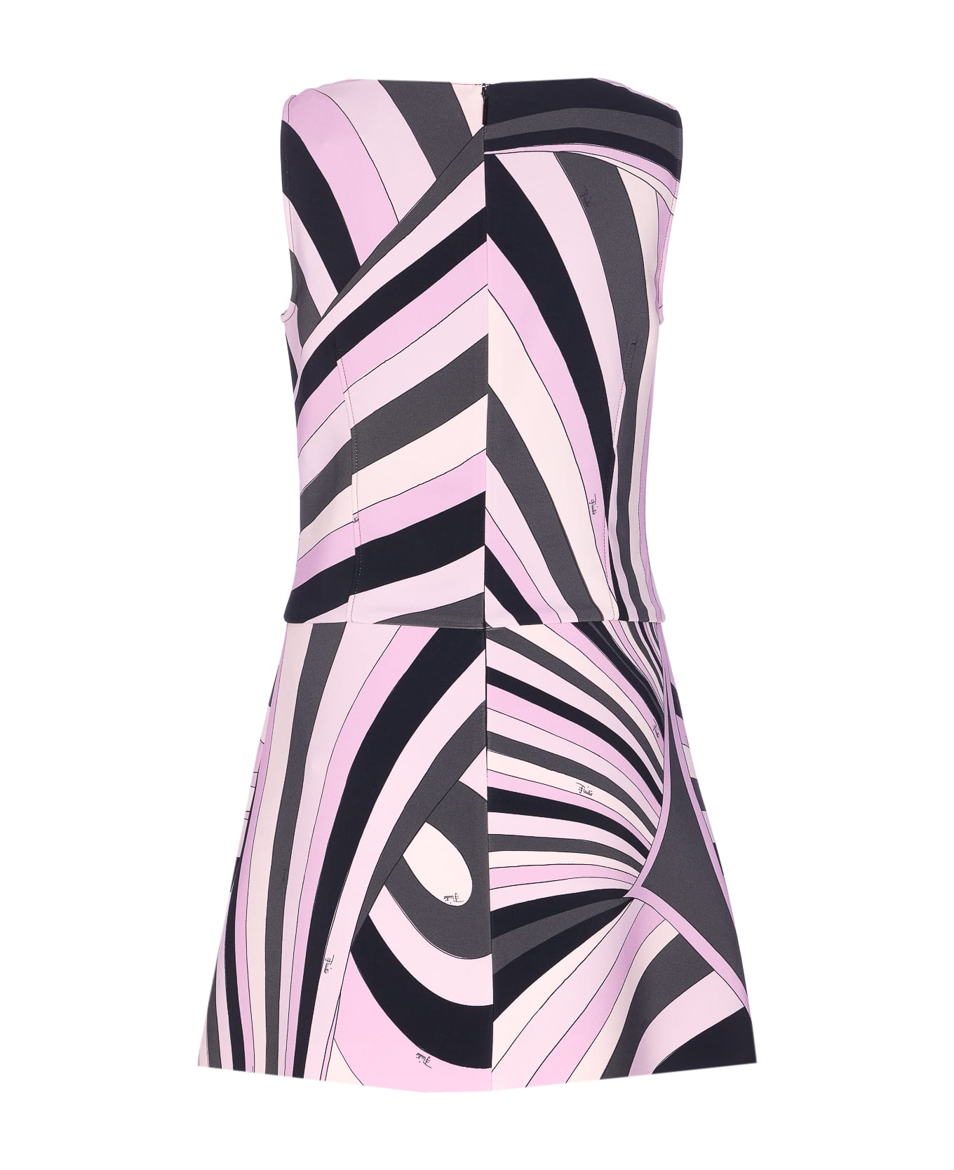 Pucci Mini Dress Iride Print - Pink
