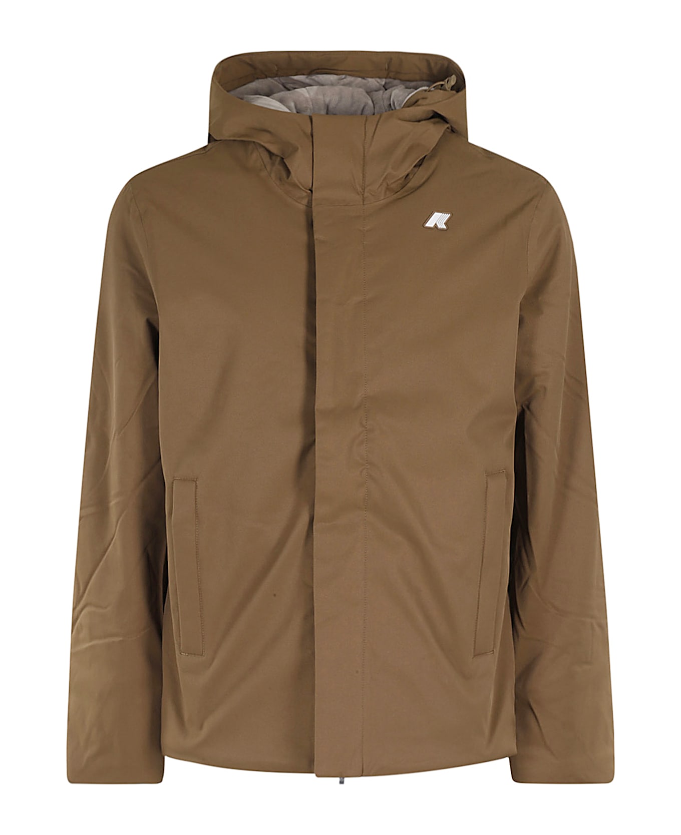 K-Way Jacko Twill Marmotta - Brown C Beige G