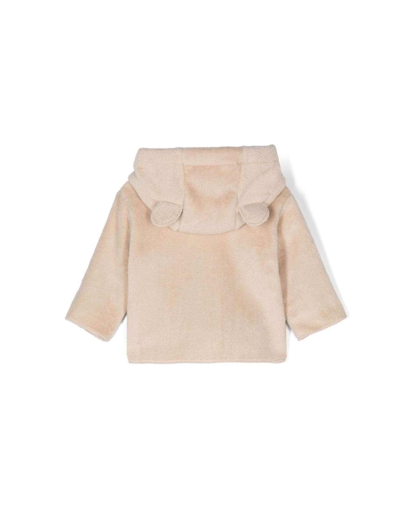 Teddy & Minou Cappotto Effetto Pelo - Beige コート＆ジャケット