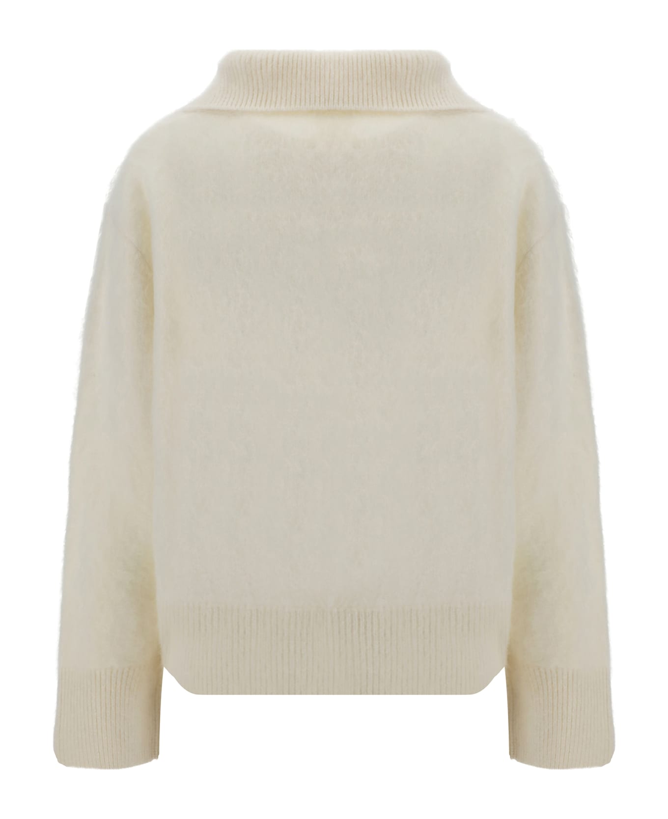 Lisa Yang Kerry Sweater - Cream Brushed