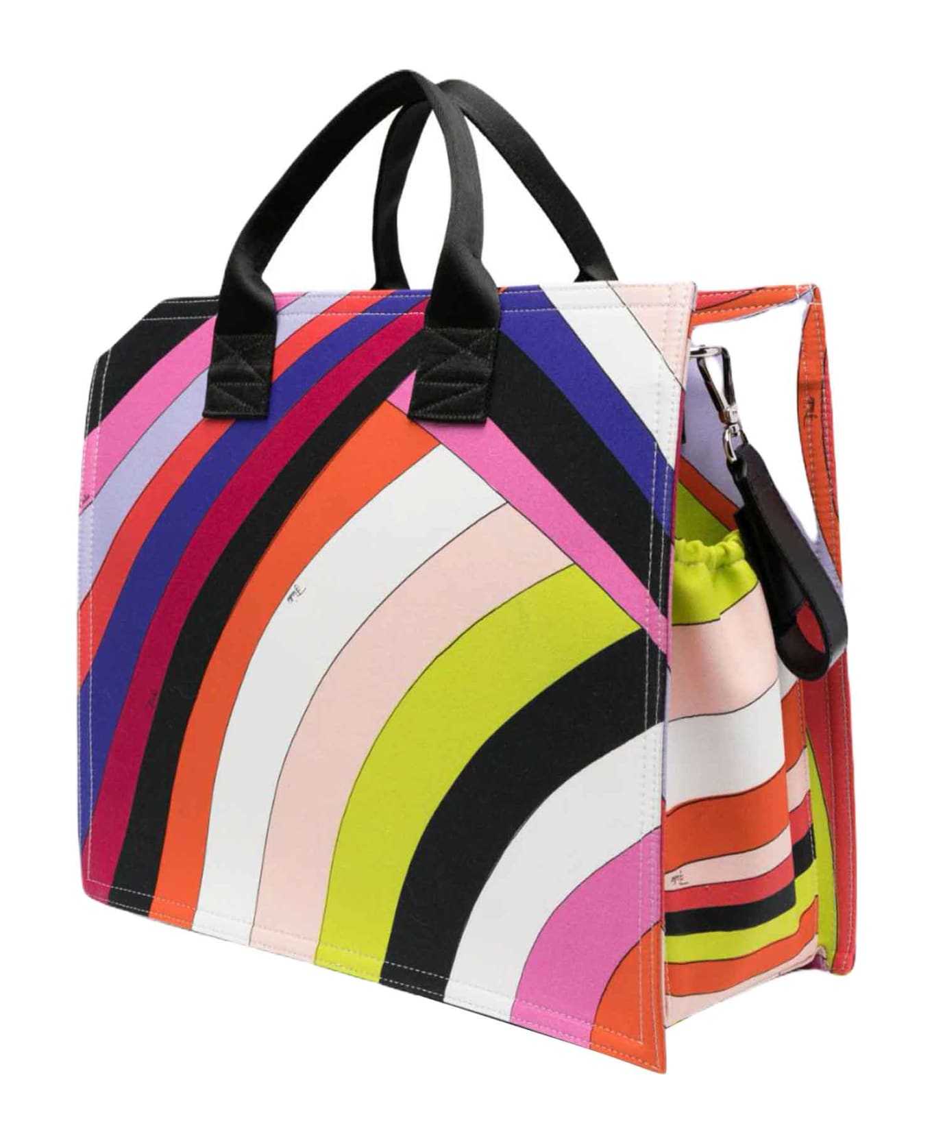 Pucci Multicolor Changing Bag Baby Girl - Multicolor